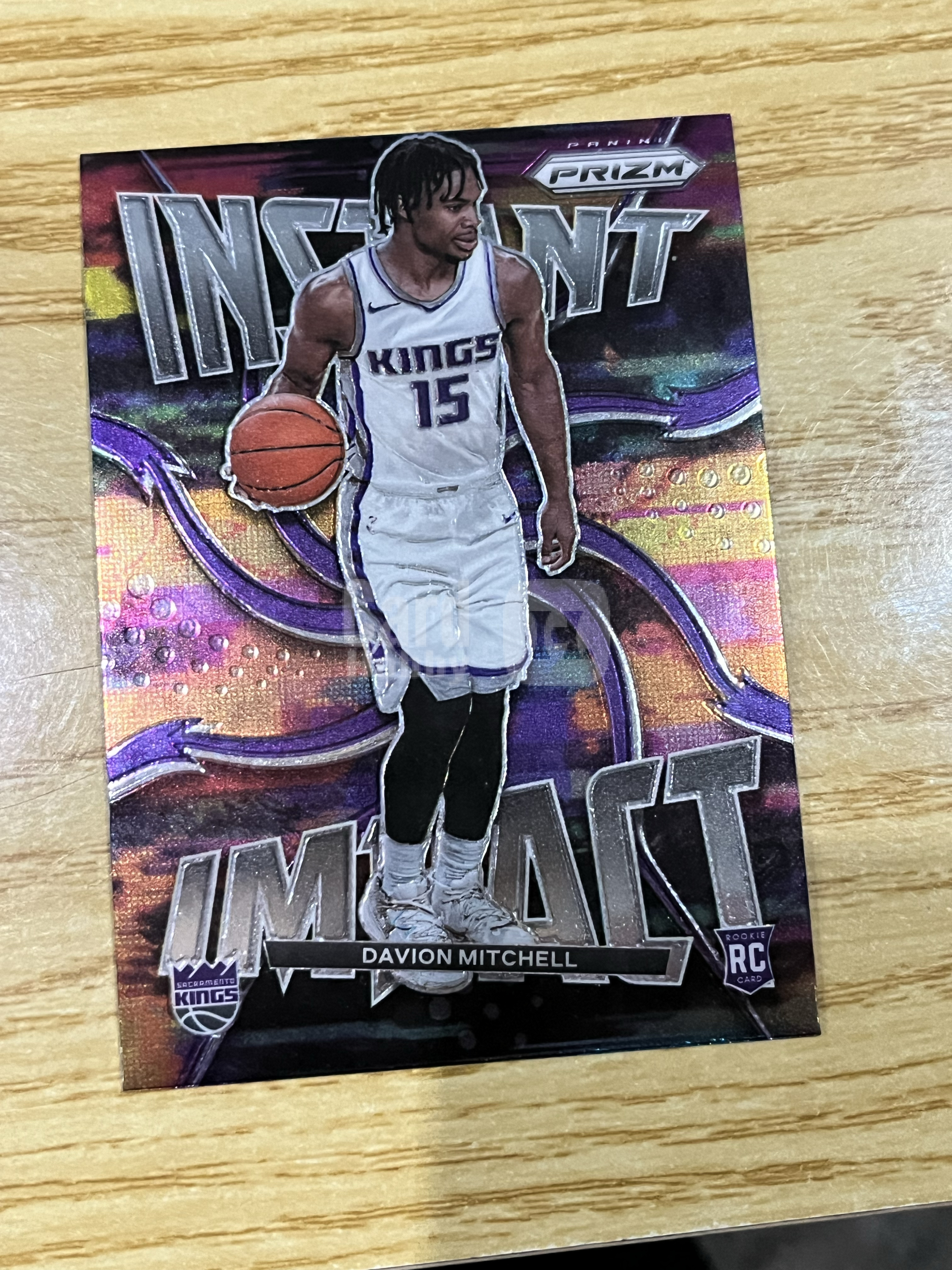 B3 2021-22 Panini Prizm Davion Mitchell RC 新秀 国王 戴维恩 米切尔 pz 即战力 特卡 不保卡品 收藏凑套 可以合并三天