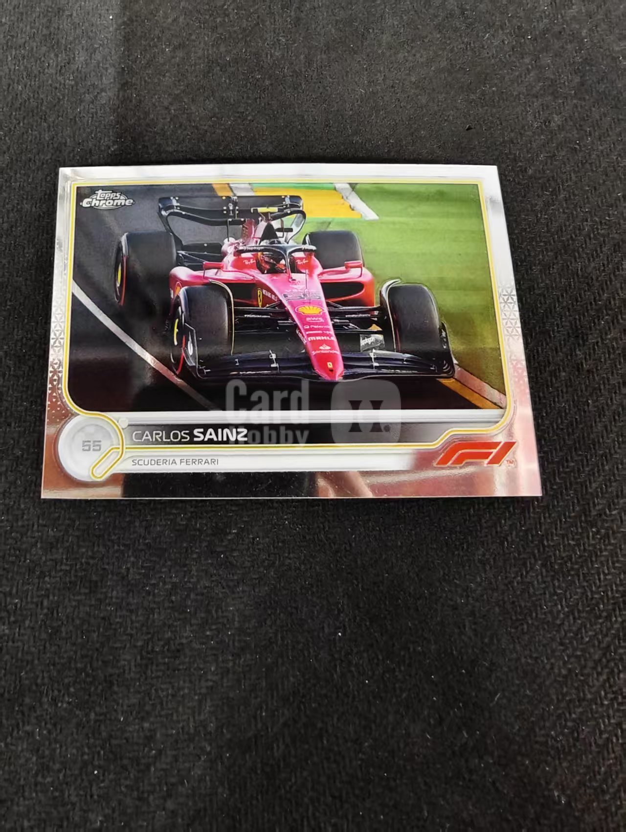2022 Topps Chrome F1 Carlos Sainz 卡洛斯 塞恩斯 法拉利 划痕 边角瑕疵 #31