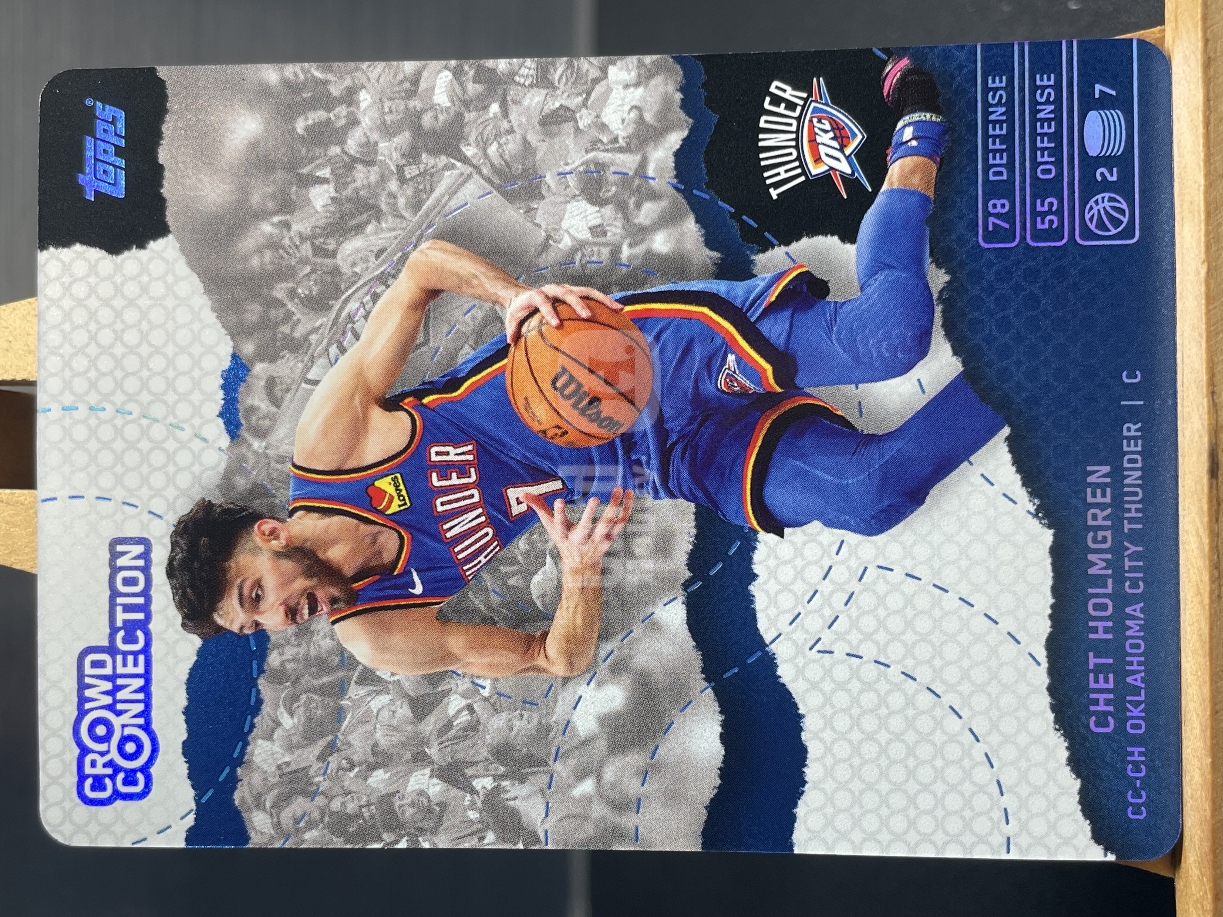 (T3) 2025 TOPPS 折射 切特 霍姆格伦 雷霆 实卡好看 收藏凑套必备 卡品如图!!!