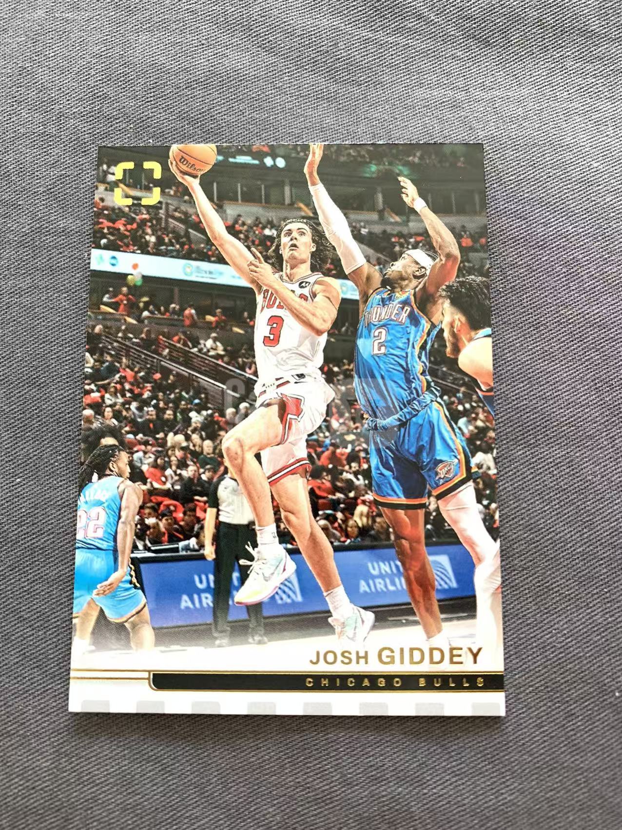 2023-24 Panini Photogenic Josh Giddey 约什 吉迪 基迪 公牛 三双哥 上镜 base 柒仟