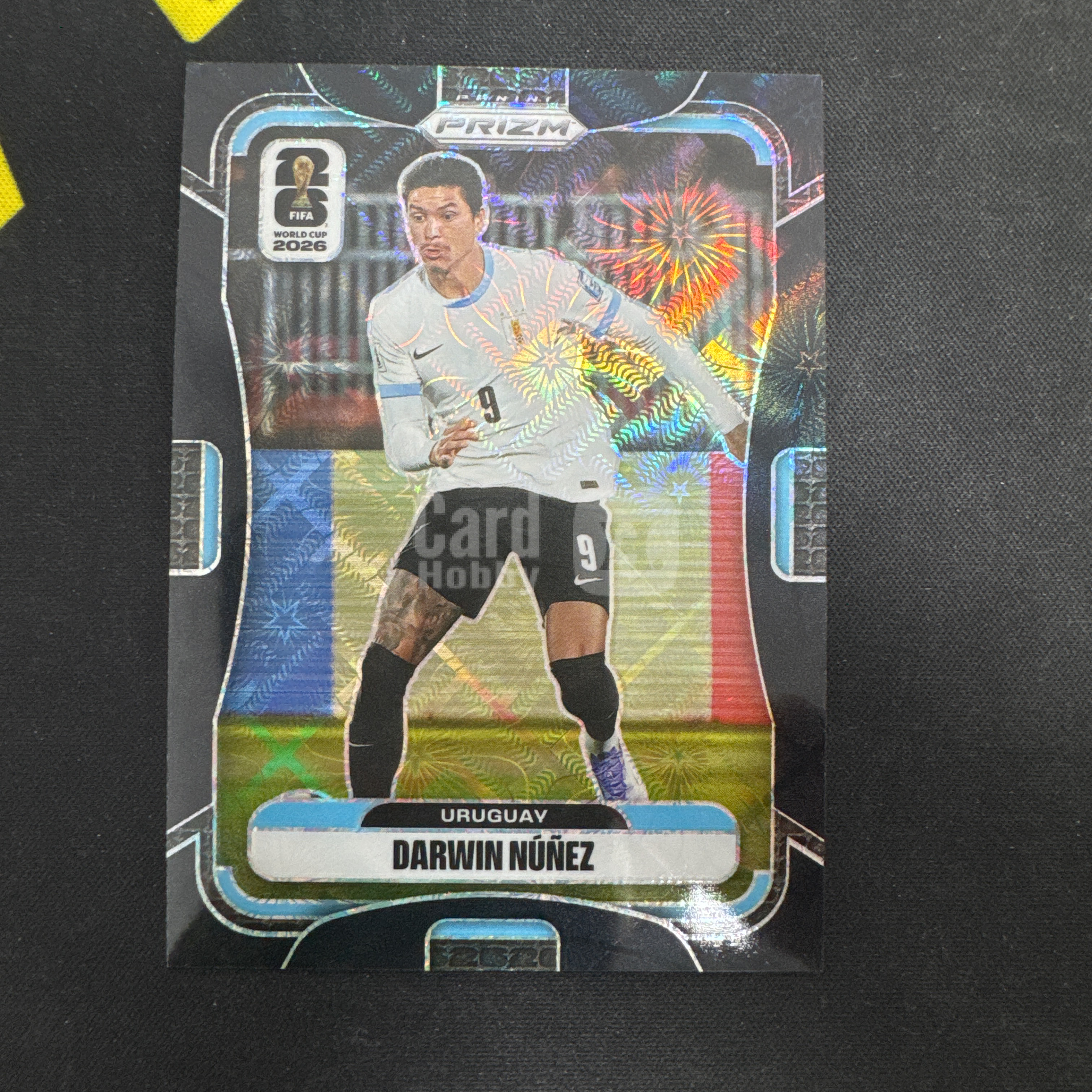 2025-26 Panini Prizm Fifa World Cup Darwin Nunez 达尔文 努涅斯 乌拉圭 Choice独占 星云折 1/1编 One of One 1of1[等峰]
