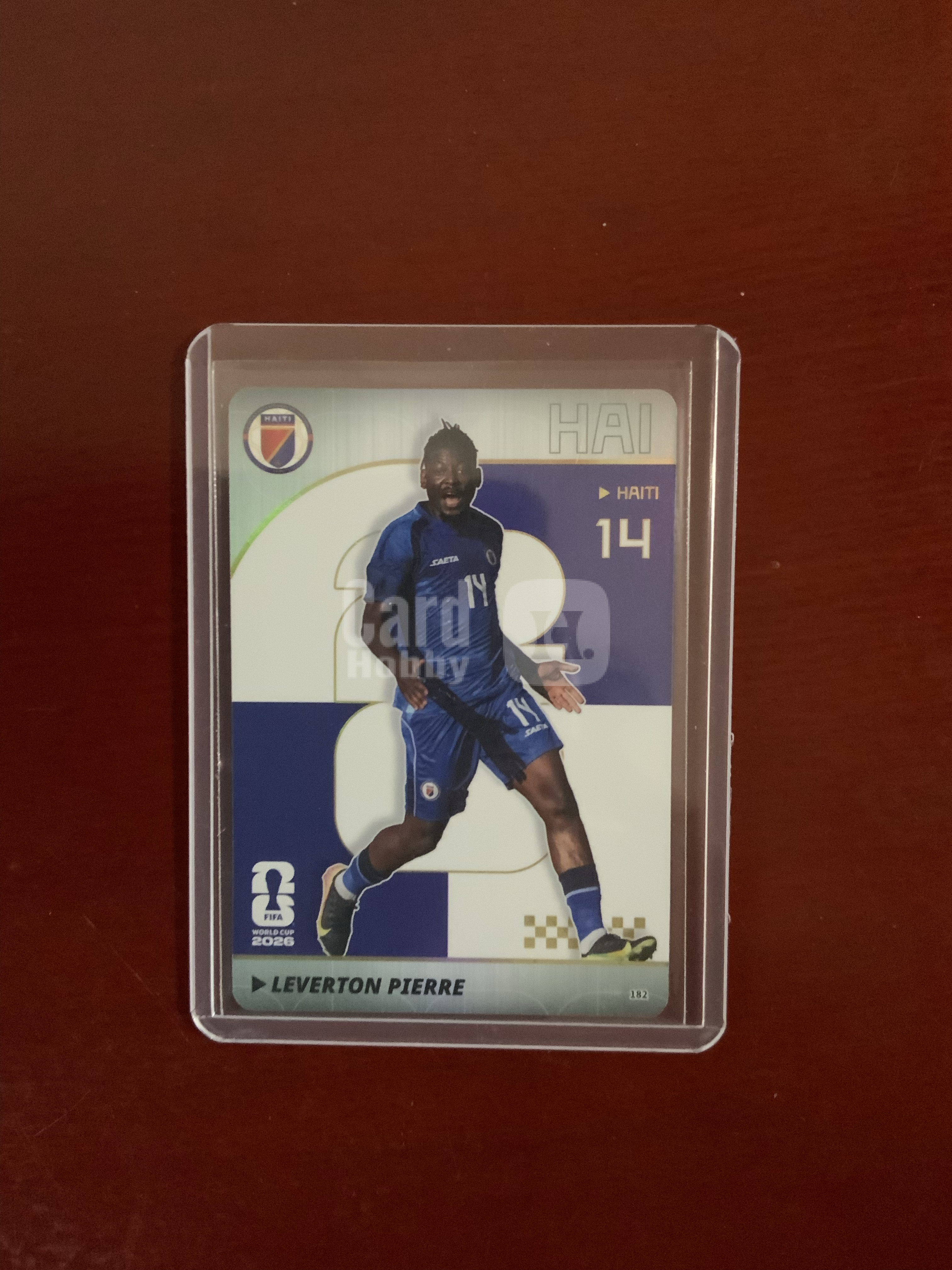 2026 Panini Kayou FIFA World Cup Leverton Pierre 乔 海地 皮埃尔 /299 编 卡游世界杯元年 黑盒厚卡