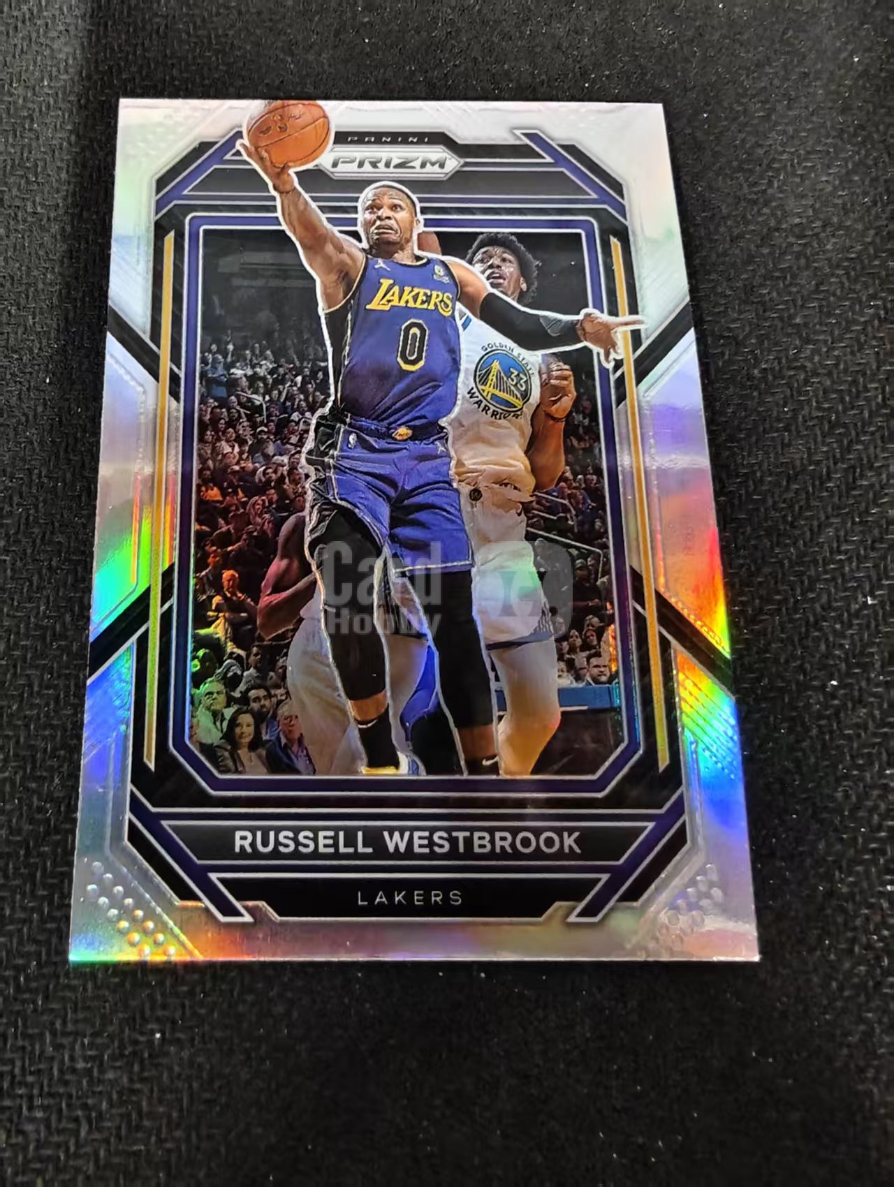 2022-23 Panini Prizm Russell Westbrook 拉塞尔 威斯布鲁克/威少 三双王 湖人 银折 PZ 划痕 边角瑕疵 #133