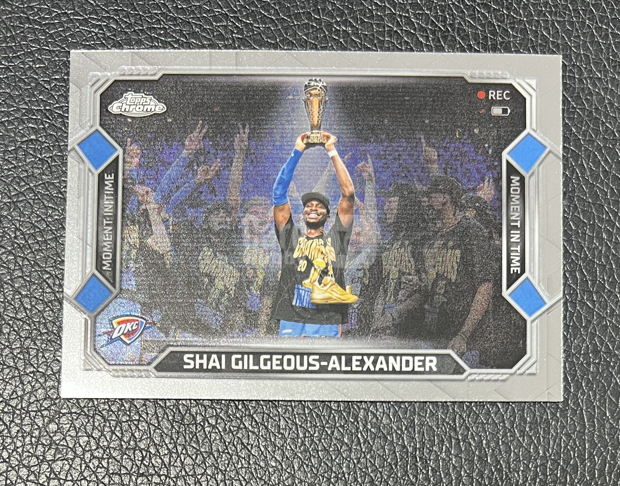 2026 Topps Chrome Shai Gilgeous-Alexander 亚历山大 SGA Moment In Time 时刻特卡 卡品如图