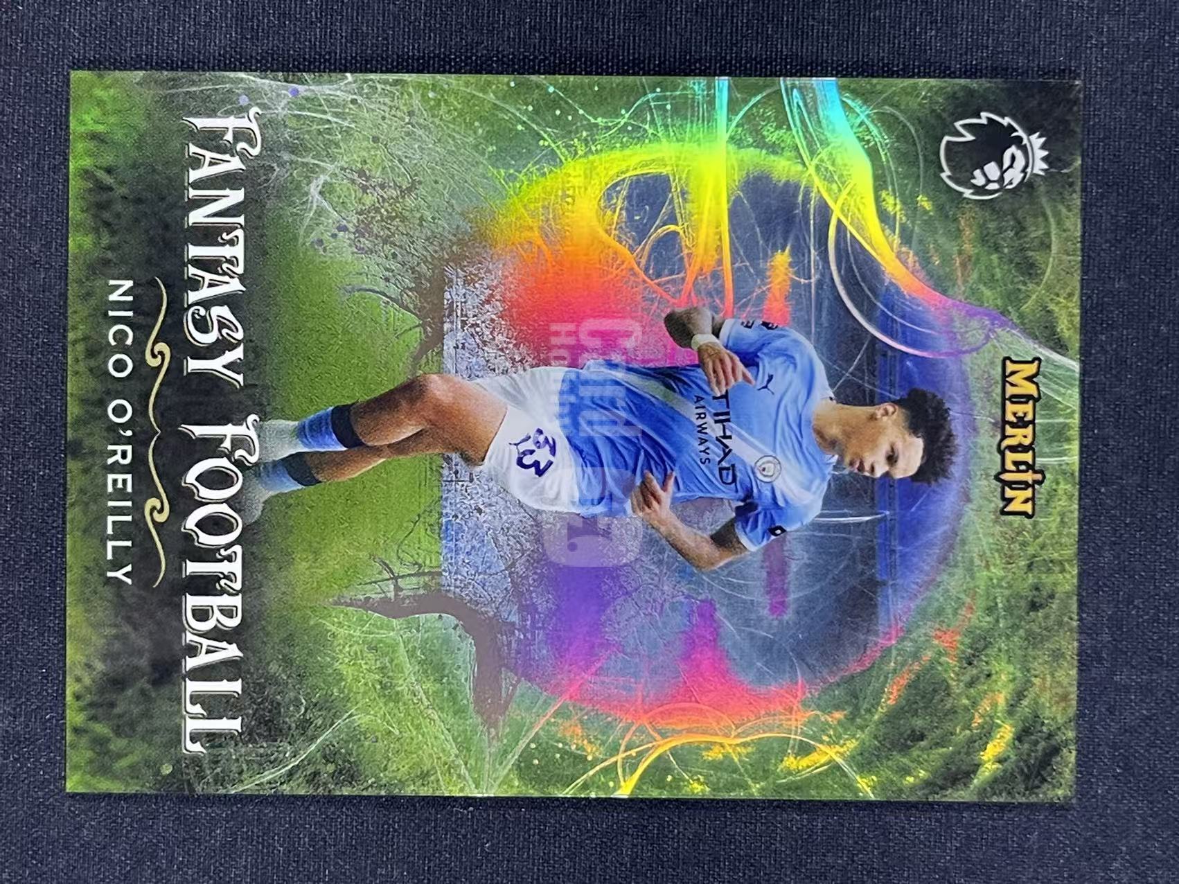 2026 Topps Premier Merlin Nico O'Reilly  FF-26 英超梅林 奥赖利 Manchester City Fantasy Football 梦幻足球特卡 微瑕如图