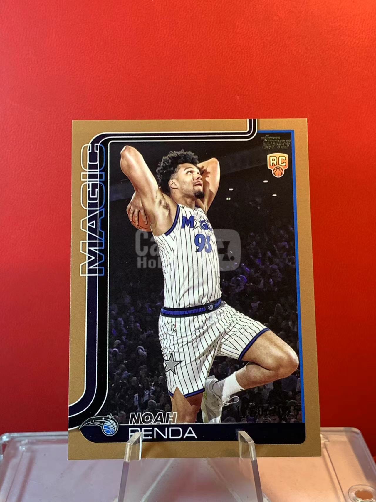(詹叔代拍) 2025 topps flagship noah penda 旗舰 魔术 诺阿 彭达 RC 新秀 铜平行 /2025编 顺丰寄付 泰山