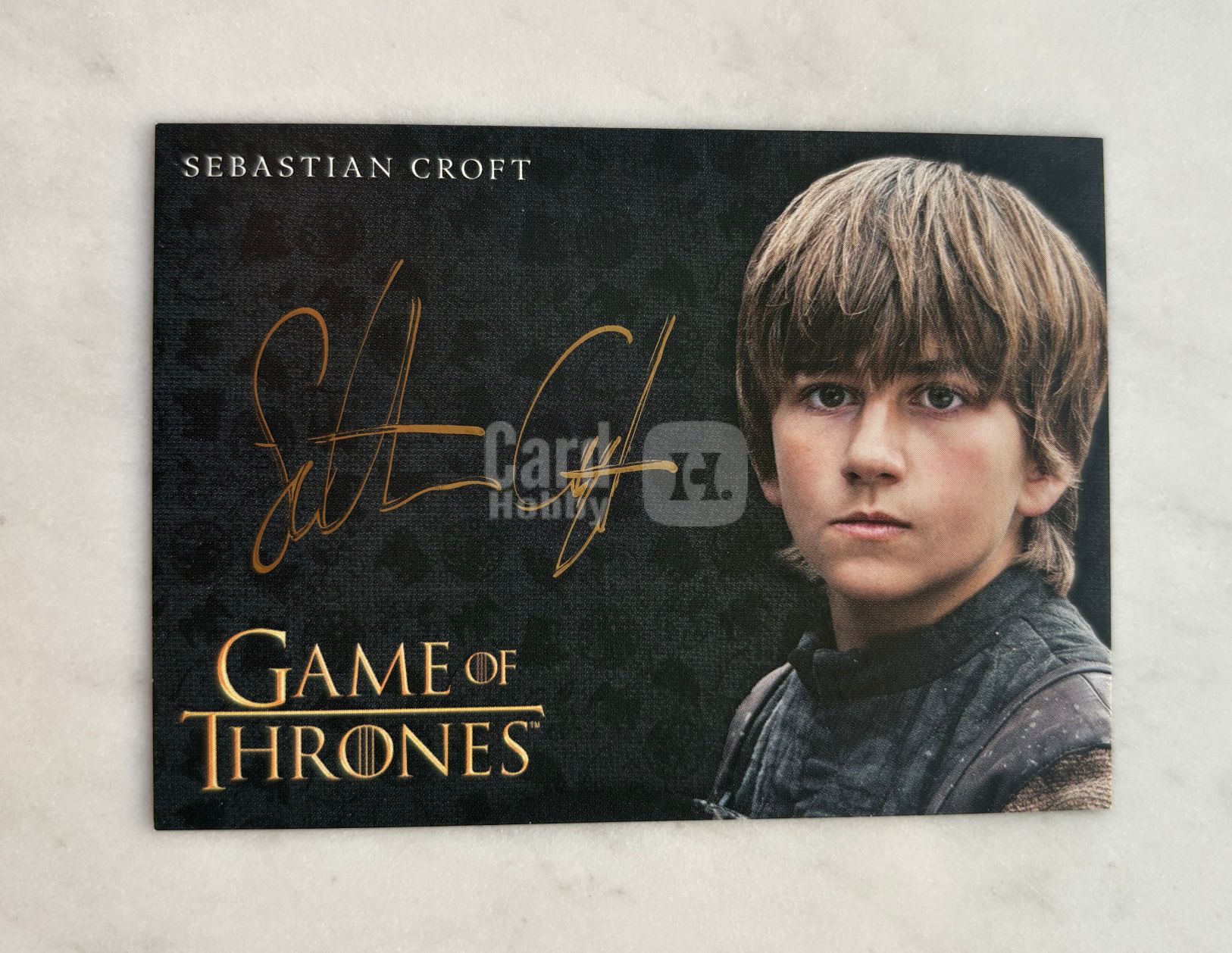 2023 Other Game of Thrones Sebastian Croft HBO 权游 权利的游戏 权力的游戏 冰与火之歌 克劳福特 卡签 角色Young Ned Stark