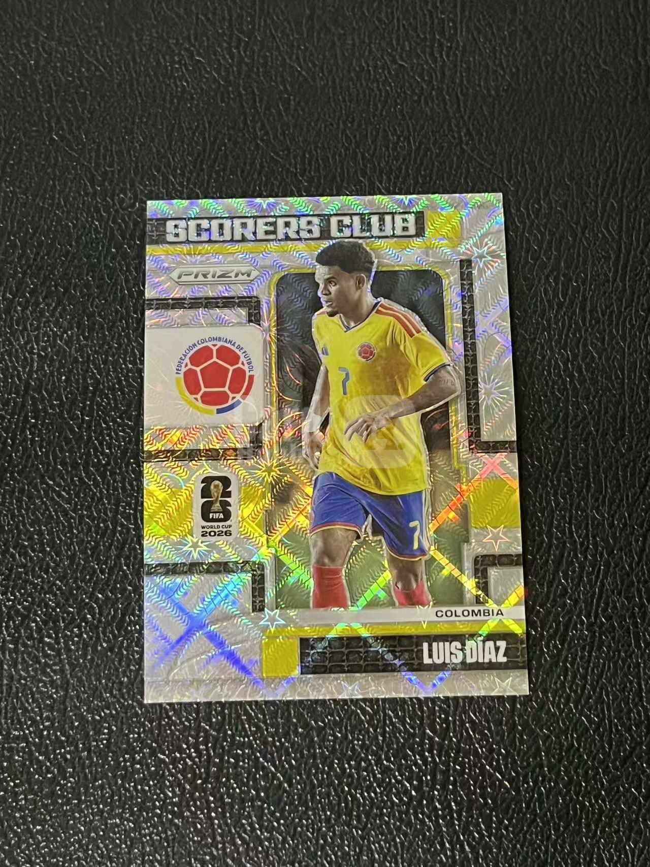 2026 Panini Prizm Fifa World Cup luis diaz 路易斯 迪亚兹 利物浦 拜仁 特卡 烟花折 哥伦比亚 世界杯 银折 实卡精美 卡品如图 LZ8