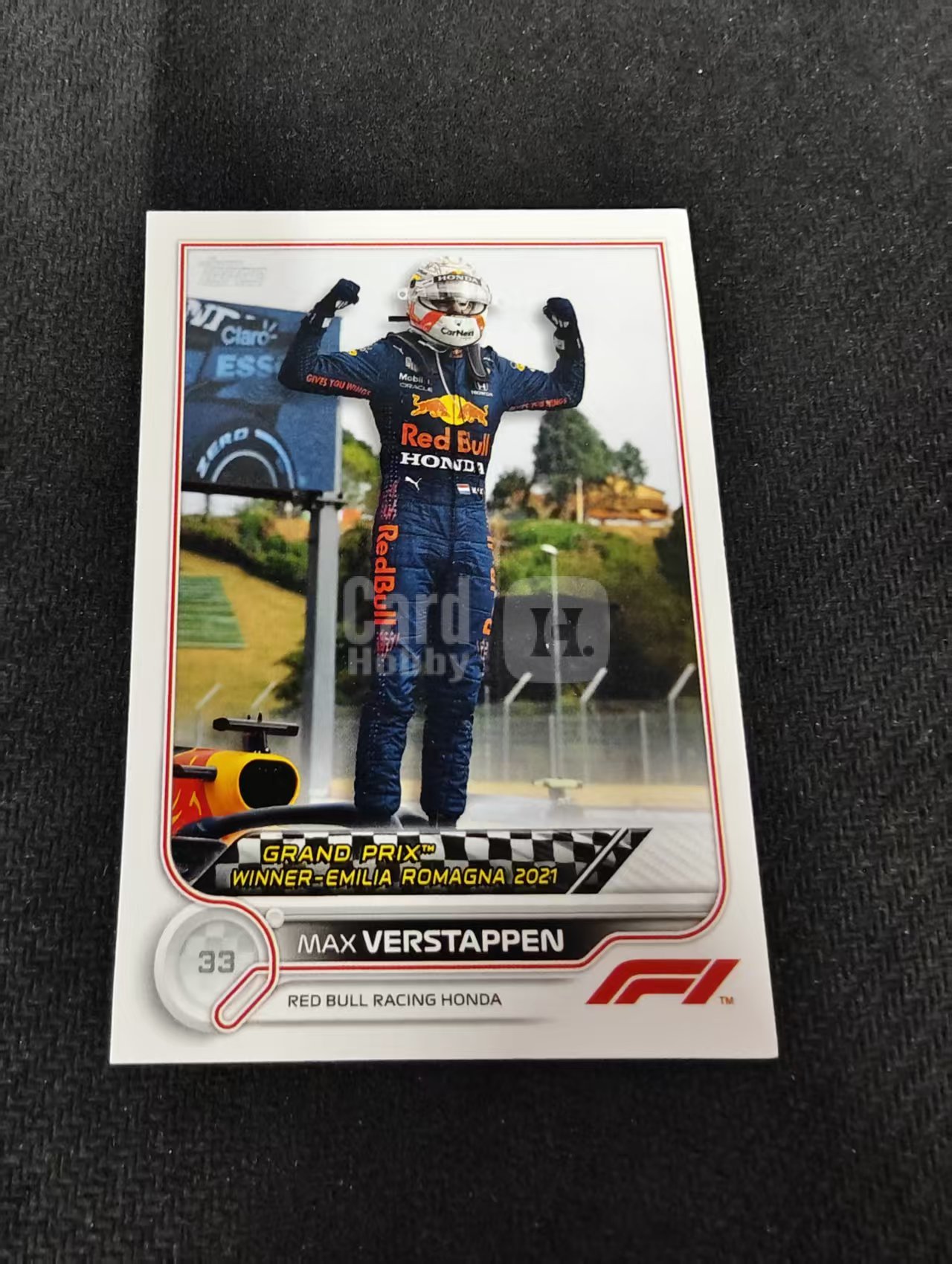 2022 Topps Chrome F1 Max Verstappen 维斯塔潘 红牛 划痕 边角瑕疵 @152