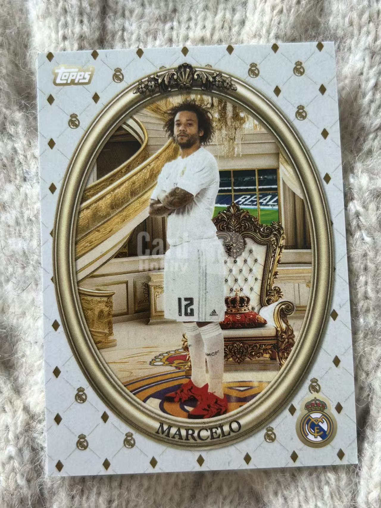 2024 Topps 皇马队盒 Marcelo Salas 马塞洛 - 皇马传奇左后卫,巴西国脚,多次拿下欧冠冠军,攻防兼备,边路进攻能力极强,队盒经典特卡,凑套必备