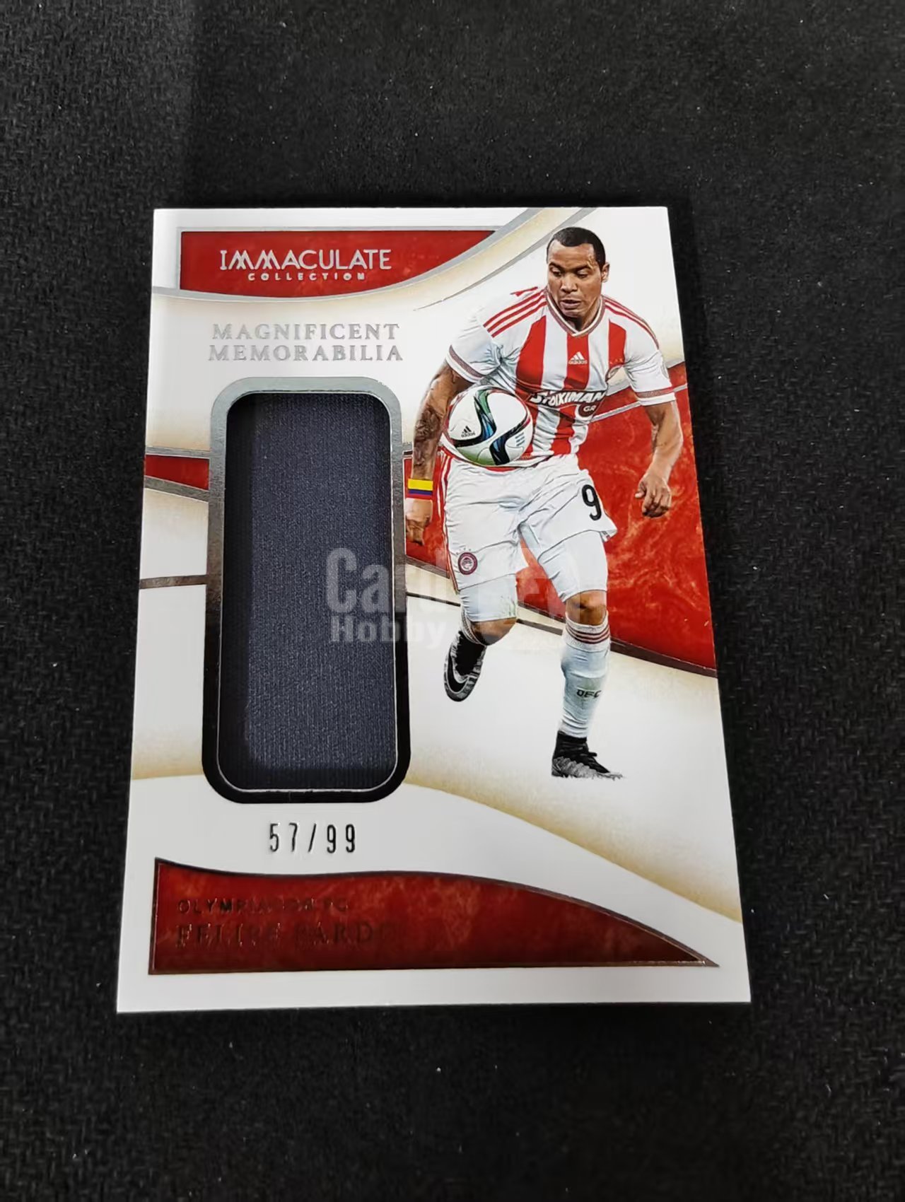 2020 Panini Immaculate 爱咪咪 Felipe Pardo 帕尔多 哥伦比亚 奥林匹亚科斯 99编 亲穿物料 瑕疵如图