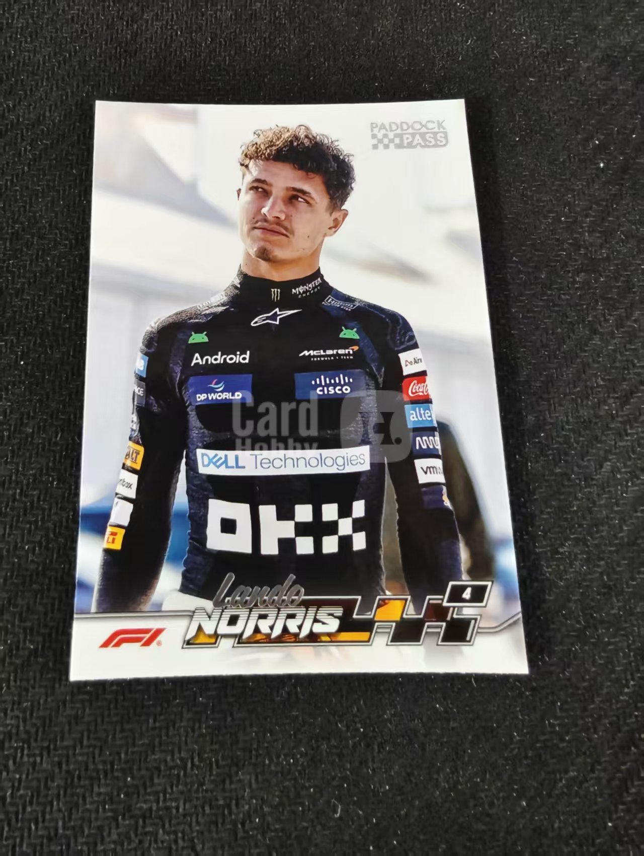 2024 Topps Paddock Pass F1 Lando Norris 迈凯伦 兰多 诺里斯 围场通行证 划痕 边角瑕疵 @7