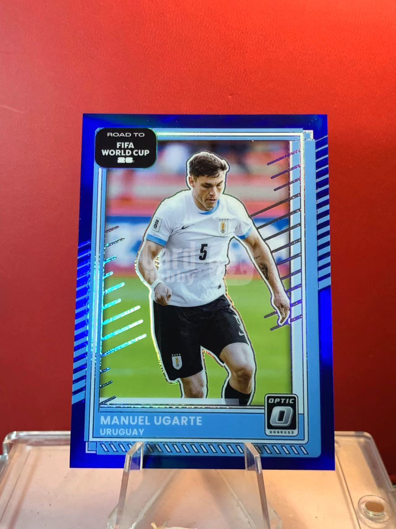 (詹叔代拍)2025-26 Panini Donruss Manuel Ugarte 曼努埃尔 乌加特 乌拉圭 曼联 07/75编 蓝折 同背色 卡品如图 顺丰寄付