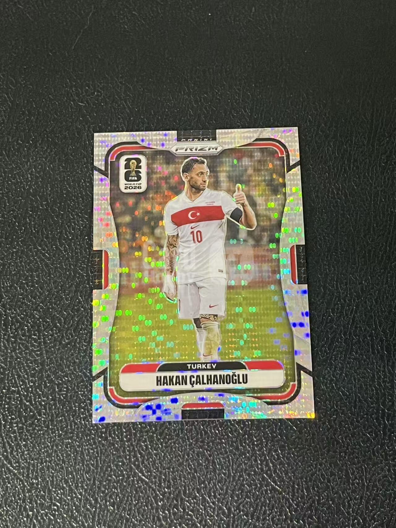 2026 Panini World Cup Prizm Hakan Calhanoglu 恰尔汗奥卢 脉冲折 土耳其 世界杯 银折 实卡精美 卡品如图 LA-5