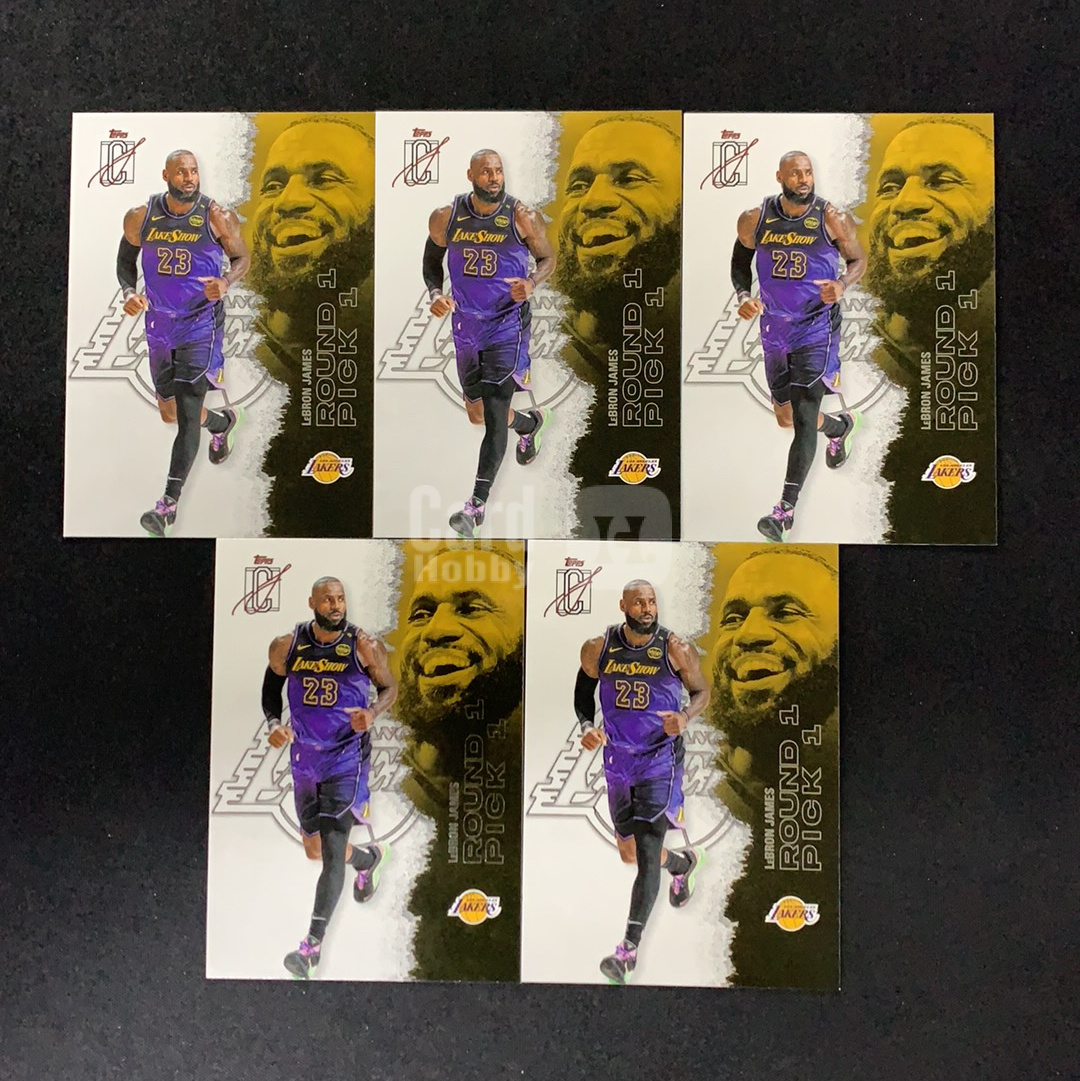 2025-26 Topps Signature Class LeBron James 【SC拍卖】湖人 勒布朗詹姆斯 base lot 收藏必备(兔哥)