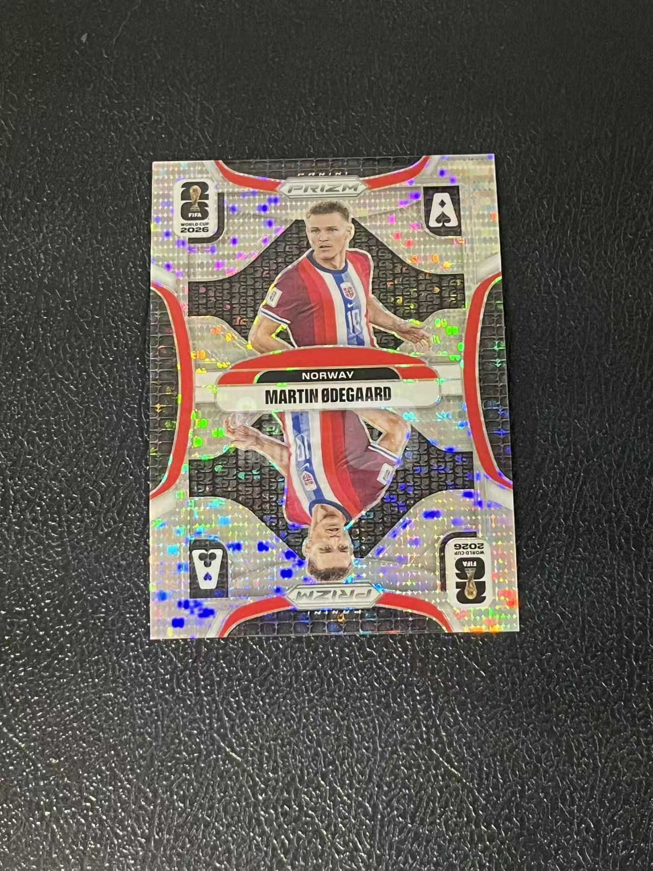 2026 Panini World Cup Prizm Martin Odegaard 厄德高 特卡 脉冲折 挪威 世界杯 银折 实卡精美 卡品如图 LA-5