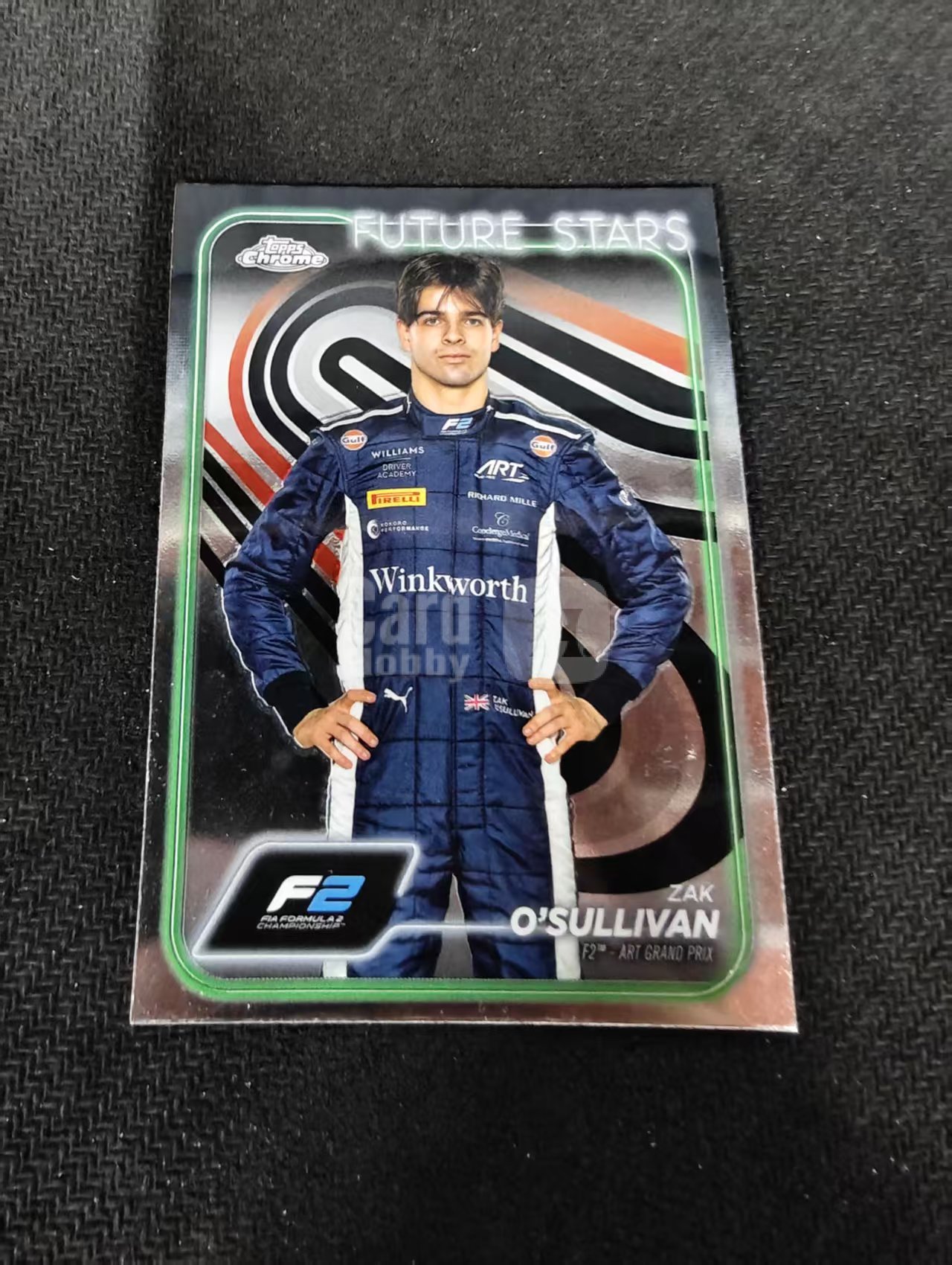 2024 Topps Chrome F1 Zak O'Sullivan 扎克 奥沙利文 F2 划痕 边角瑕疵 #29