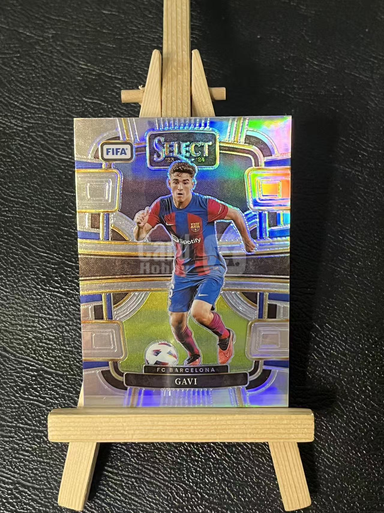 2023-24 Panini Select gavi 加维 巴萨 银折 实卡精美 卡品如图 LA-2