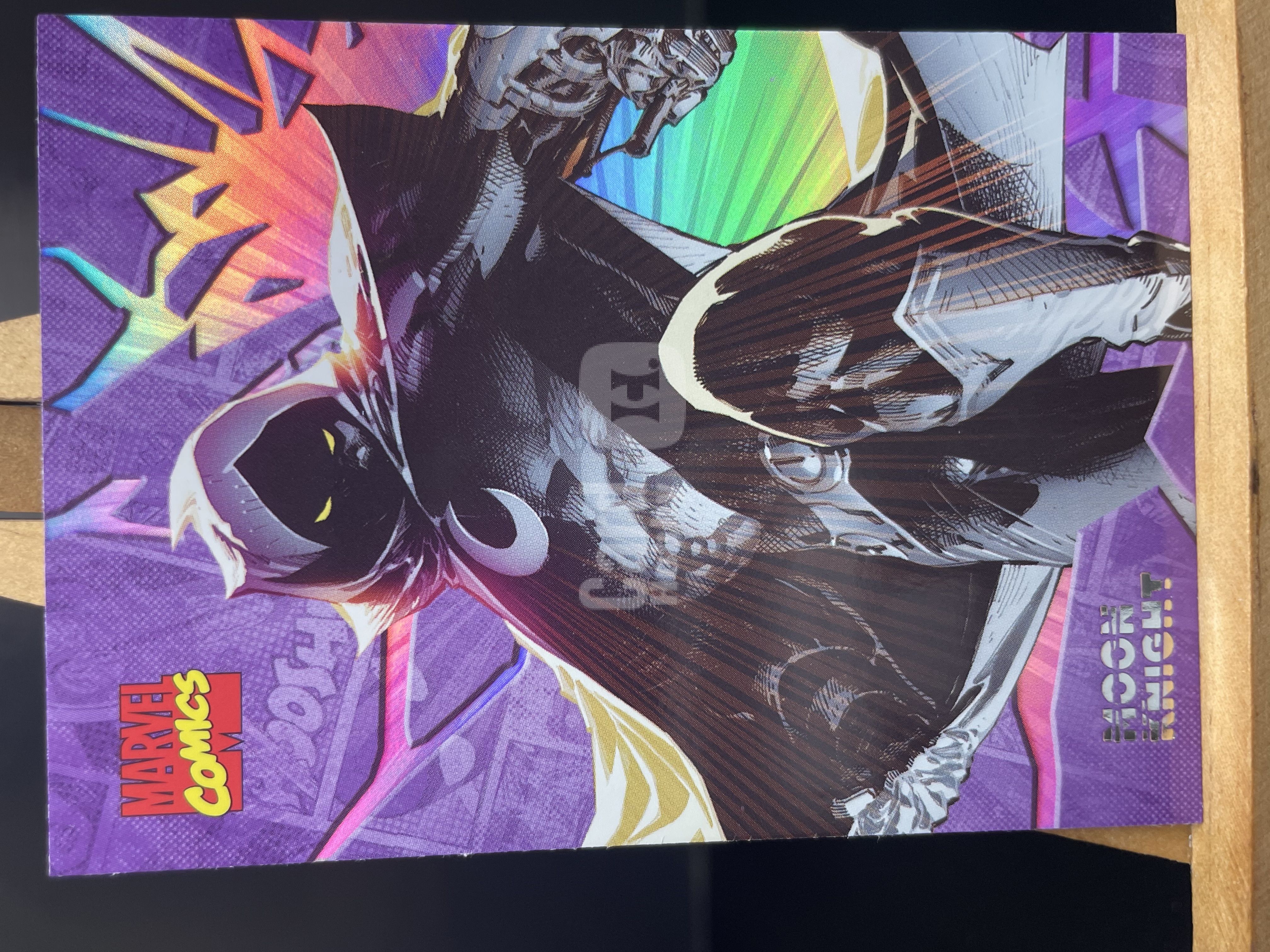 (T2)2023 漫威 FINDNG CARD MARVEL 折射 月光骑士 实卡好看 收藏凑套必备 卡品如图 !!!