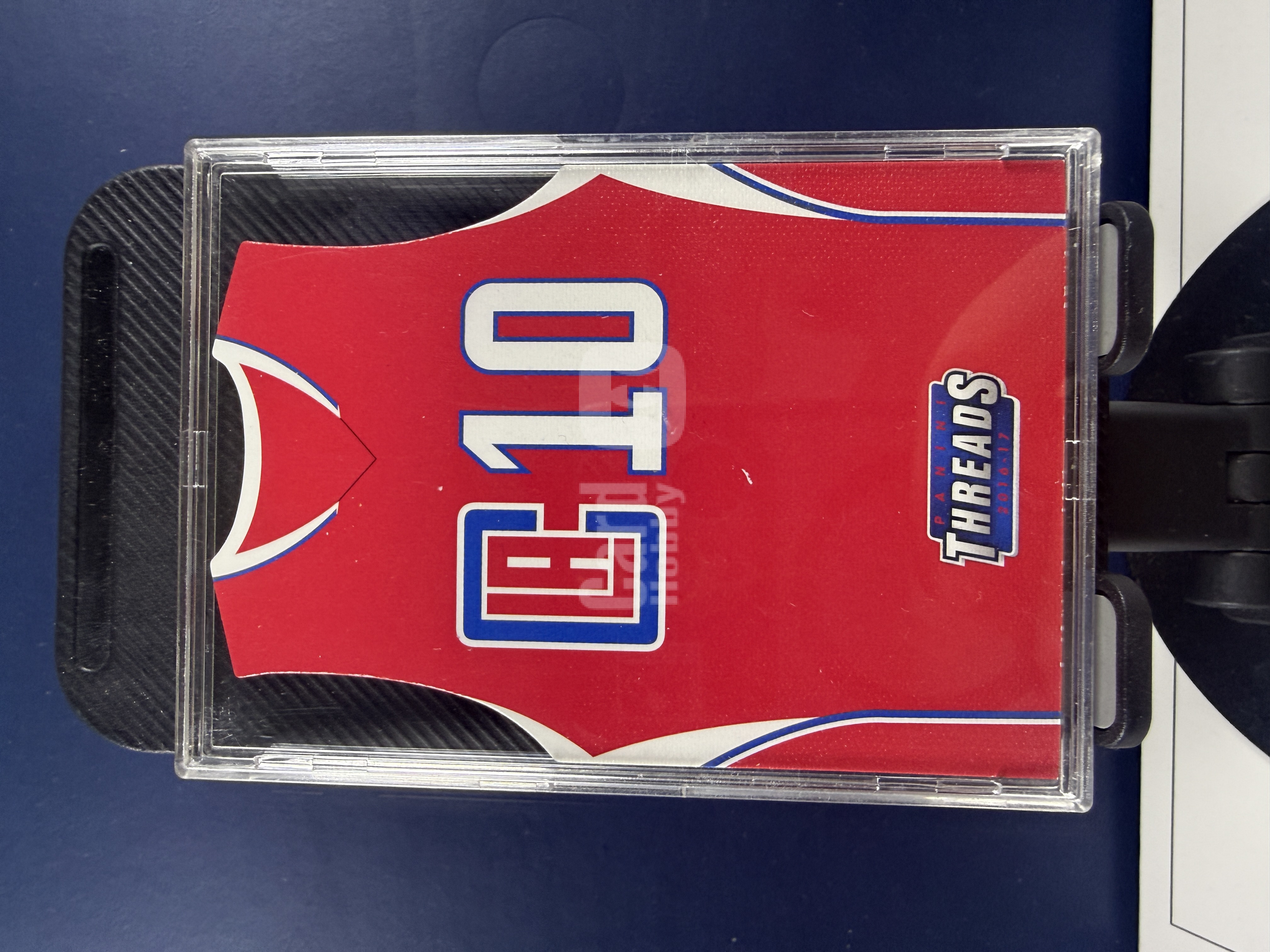 2016-17 Panini Threads Brice Johnson RC 小背心 快船 新秀 布莱斯约翰逊 Team Threads 异形切割 特卡 收藏必备 (沸腾)