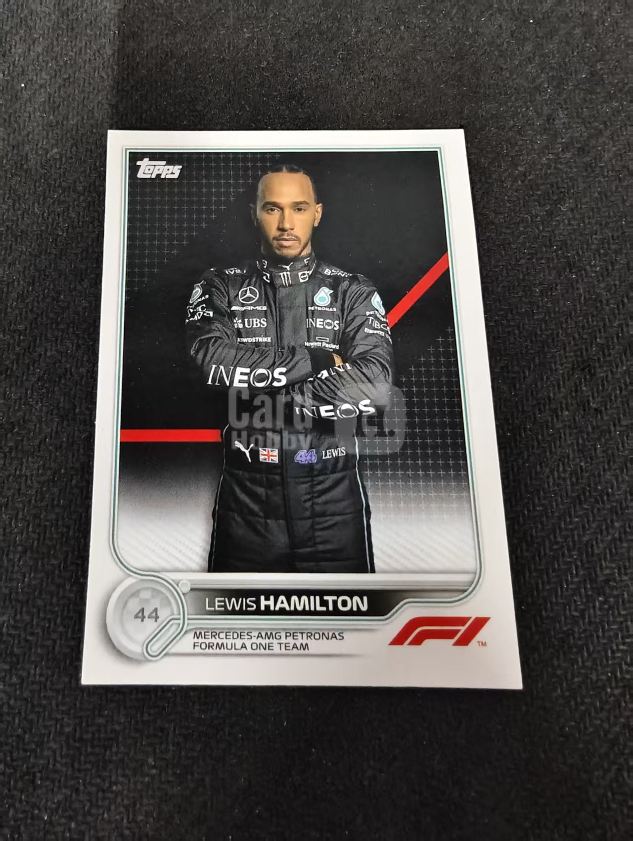 2022 Topps Chrome F1 Lewis Hamilton 刘易斯 汉密尔顿 AMG梅赛德斯奔驰 划痕 边角瑕疵 @5