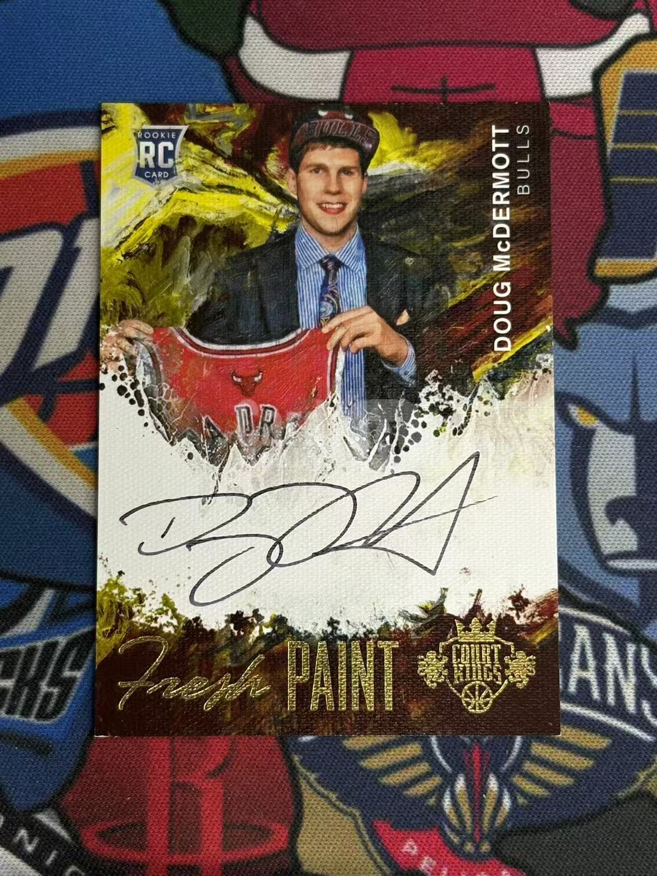 2014-15 PANINI COURT KINGS 油画系列 Doug McDermott 公牛 新秀RC 神射手 迈克德莫特 道格麦克德莫特 260编 签字卡 卡签 新秀签 FP签【烂臭嘴拍卖】