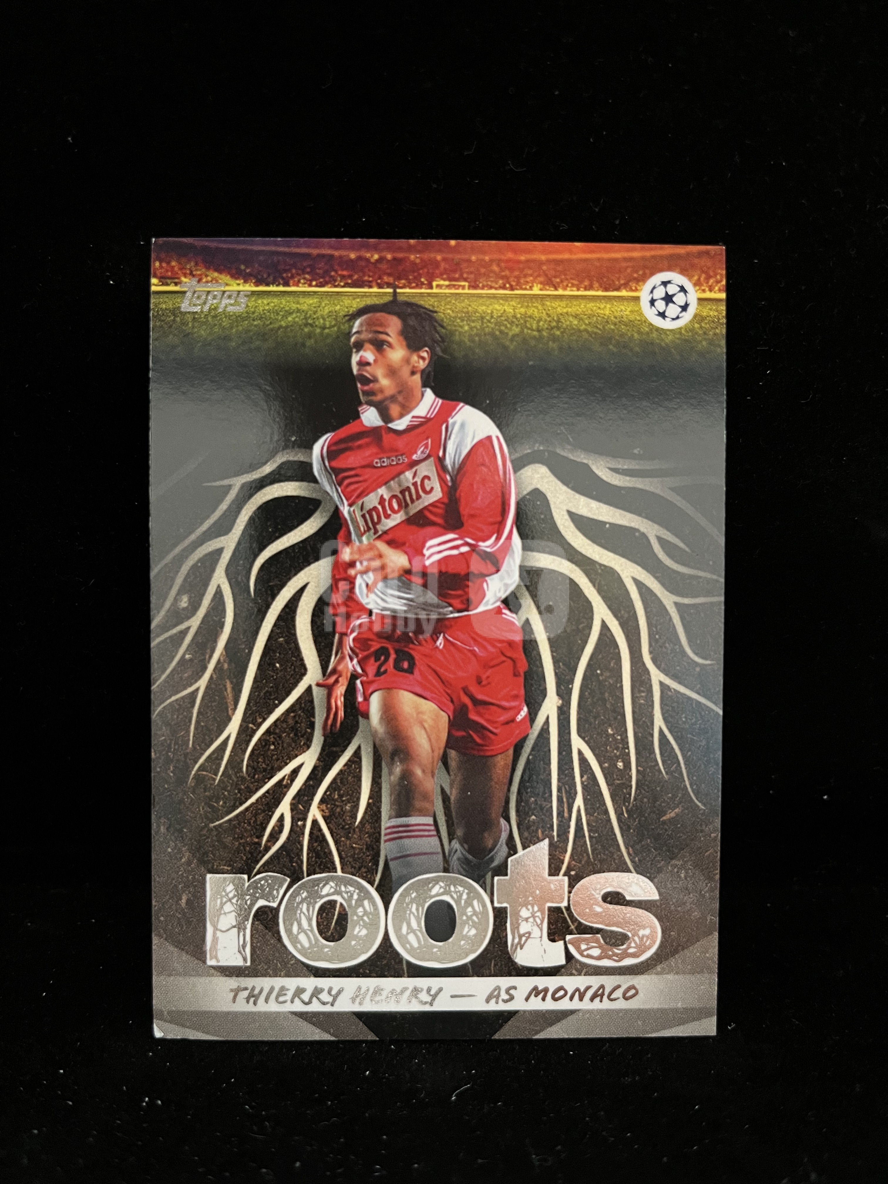免费代拍 Topps 欧冠 亨利 Thierry Henry 卡品如图#G633