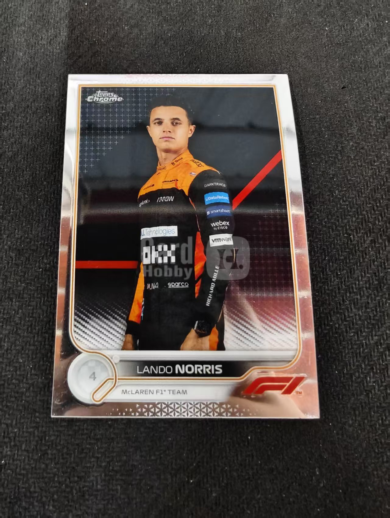 2022 Topps Chrome F1 Lando Norris 兰多 诺里斯 迈凯伦车队 划痕 边角瑕疵 #33
