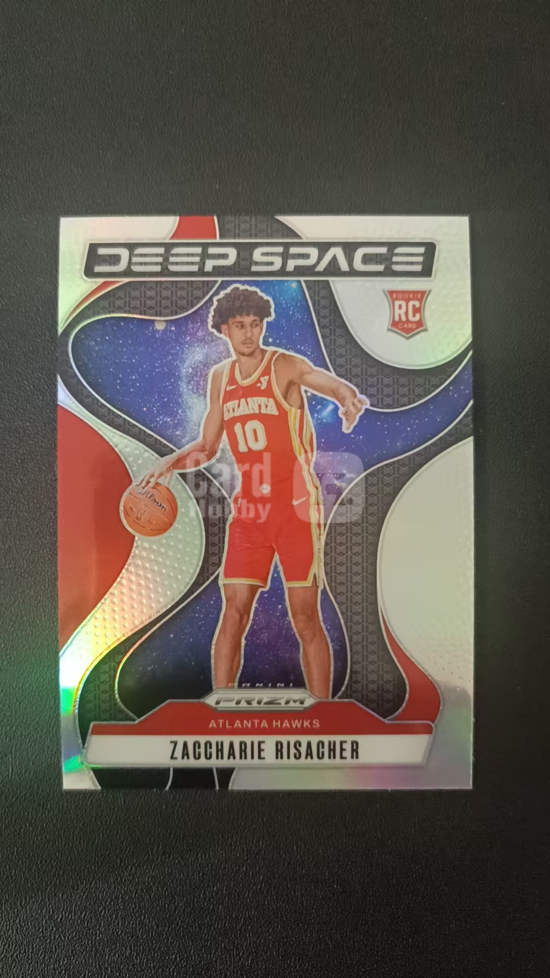 2024-25 Panini Prizm Zaccharie Risacher RC #8 老鹰 扎卡里 里萨谢 扎卡里 RC 折射 银折 新秀年
