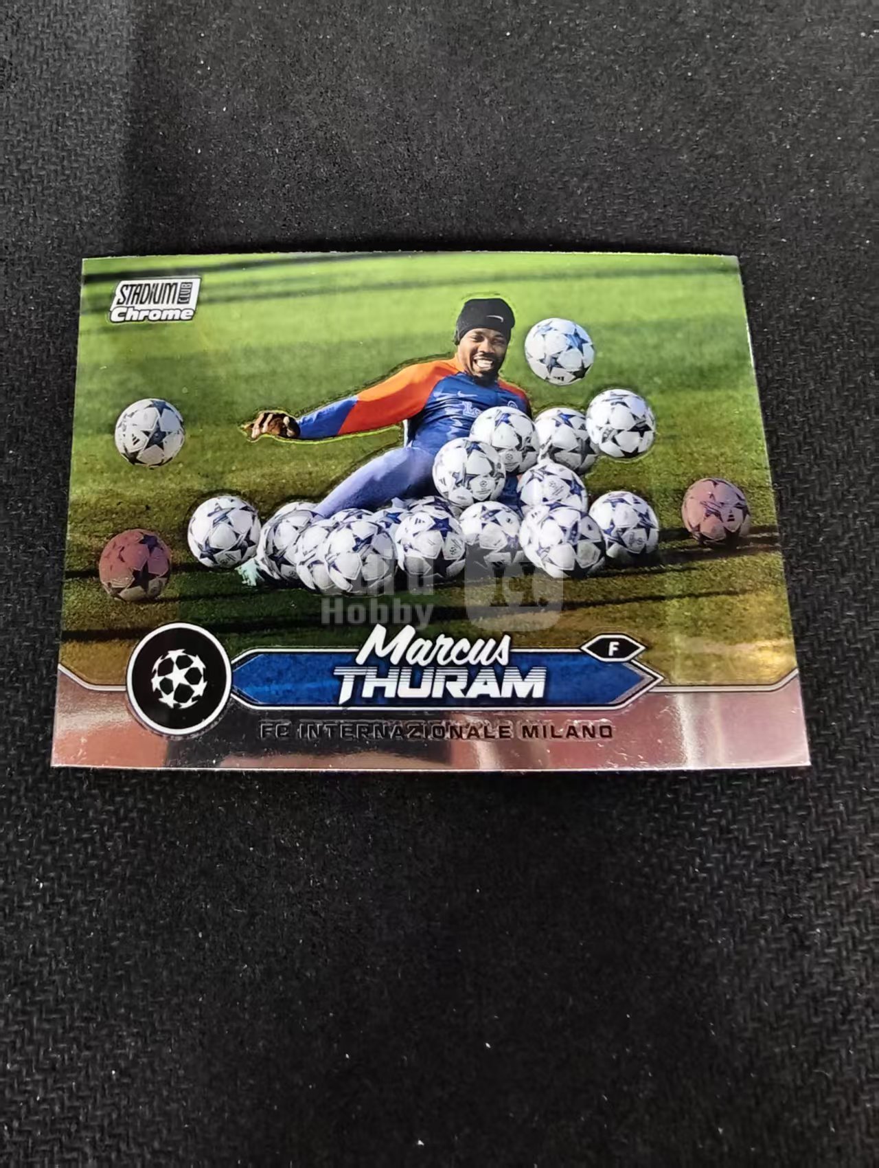 【可合并,不累计】2024 Topps Stadium Club Chrome Marcus Thuram 图拉姆 国际米兰 竞技场 欧冠 不保卡品 介意勿拍 #31