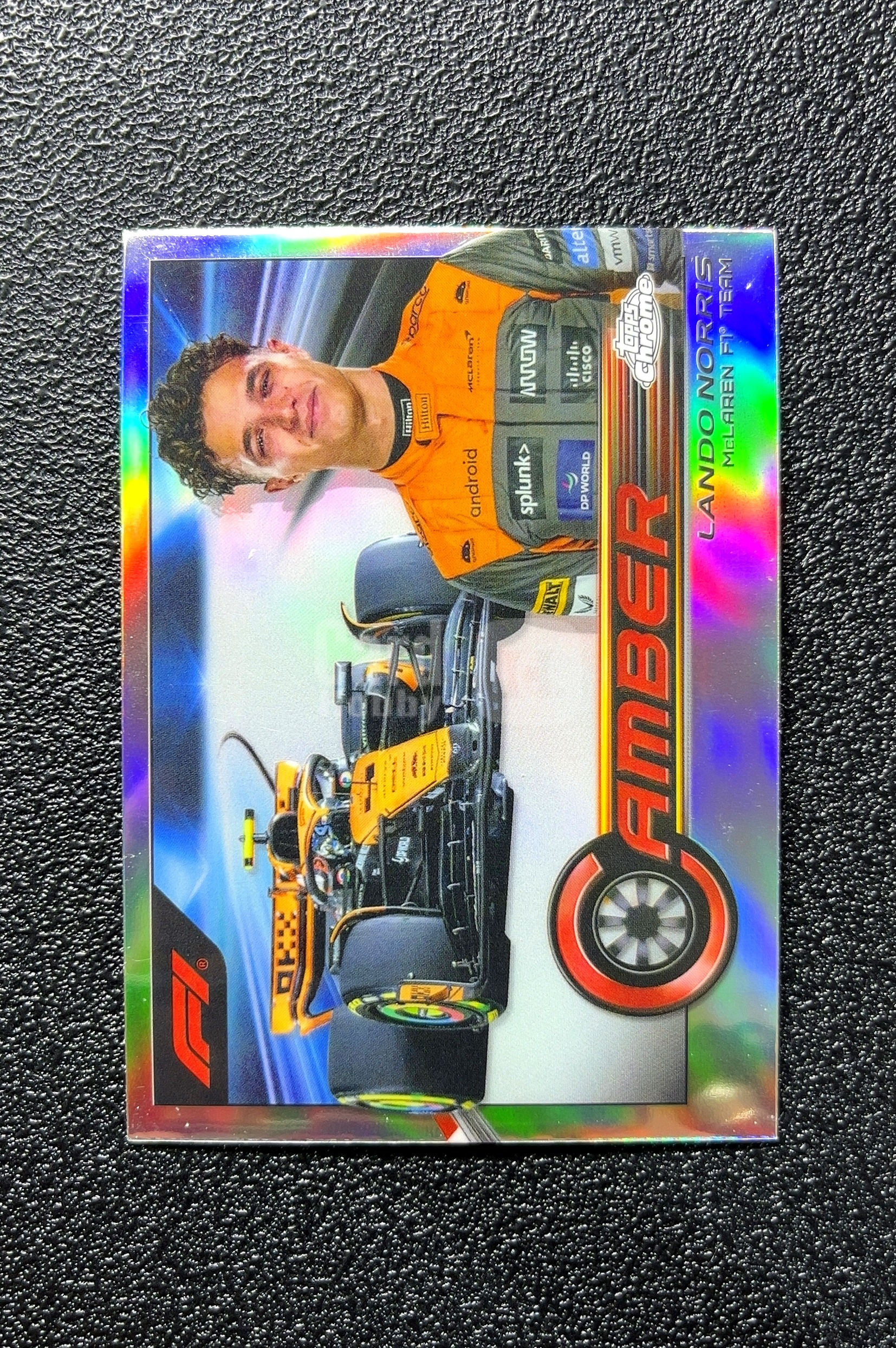 【小白1%代卖】2023 Topps Chrome Lando Norris 兰多·诺里斯 银折 折射 卡品如图 高价值 McLaren F1 Team 迈凯伦 车队 0806