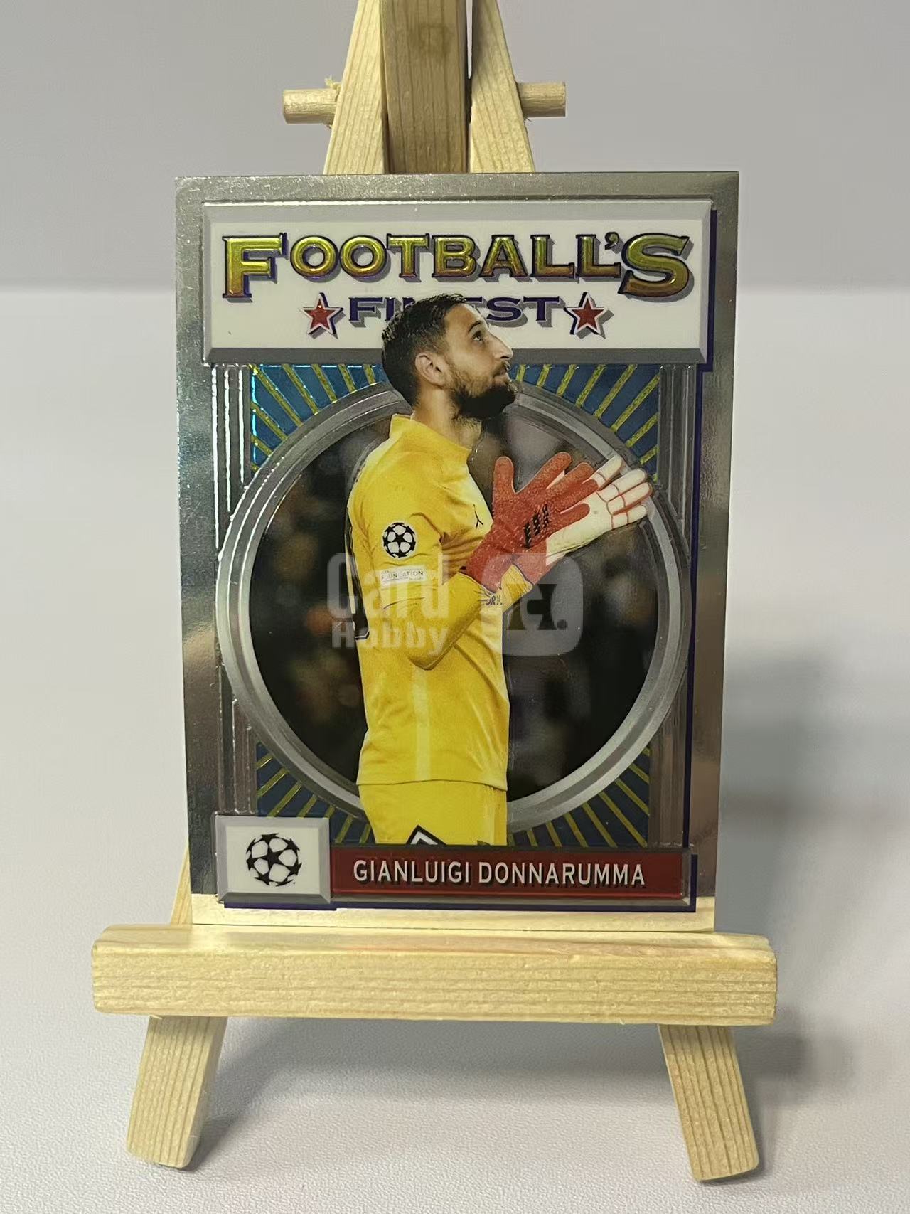 2022 Topps Finest Gianluigi Donnarumma 多纳鲁马 大巴黎 闪回盒 欧冠 实卡精美 卡品如图 LZ5