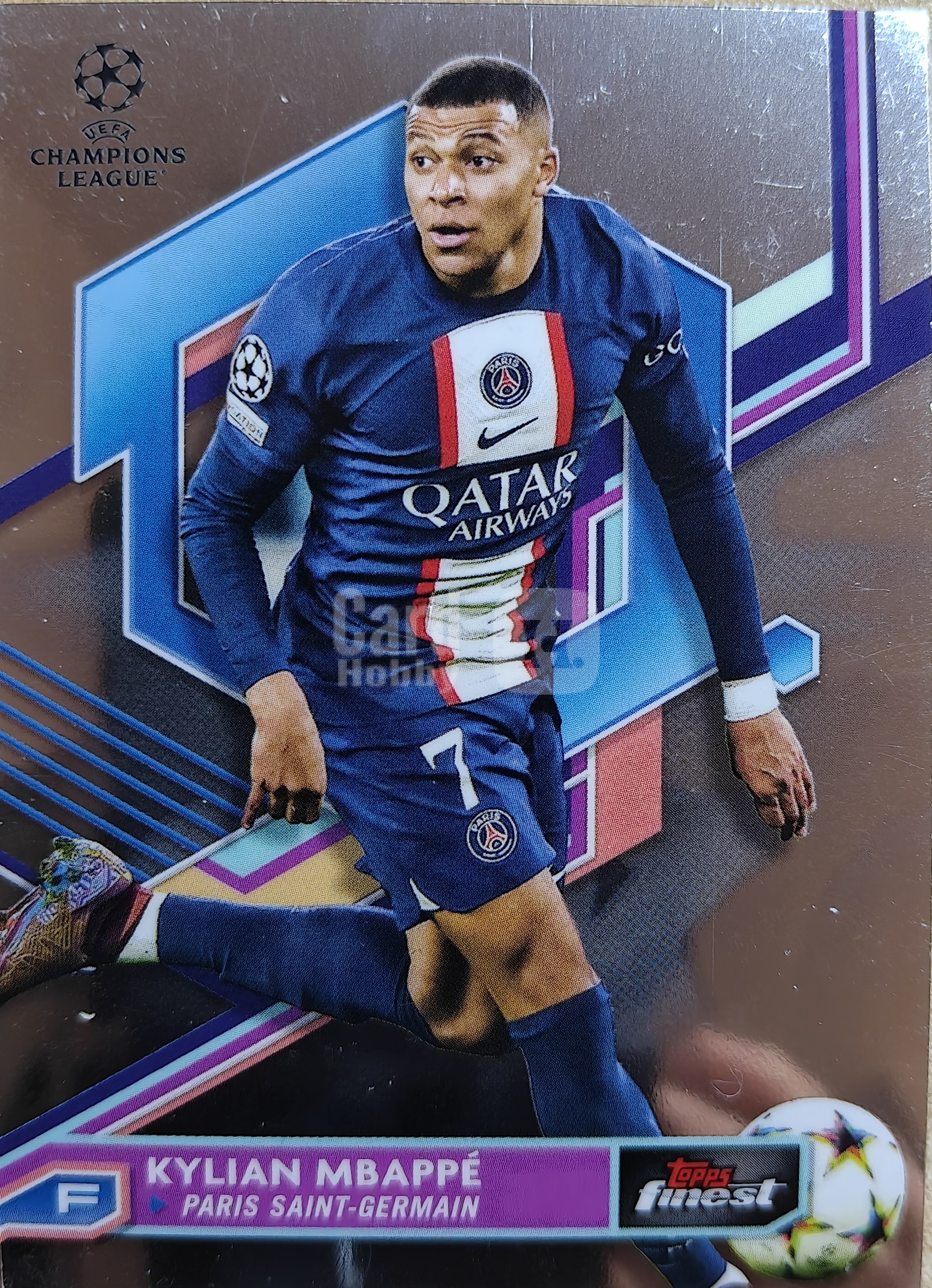 【k代拍】 2024 Topps Finest Kylian Mbappe 姆巴佩 大巴黎