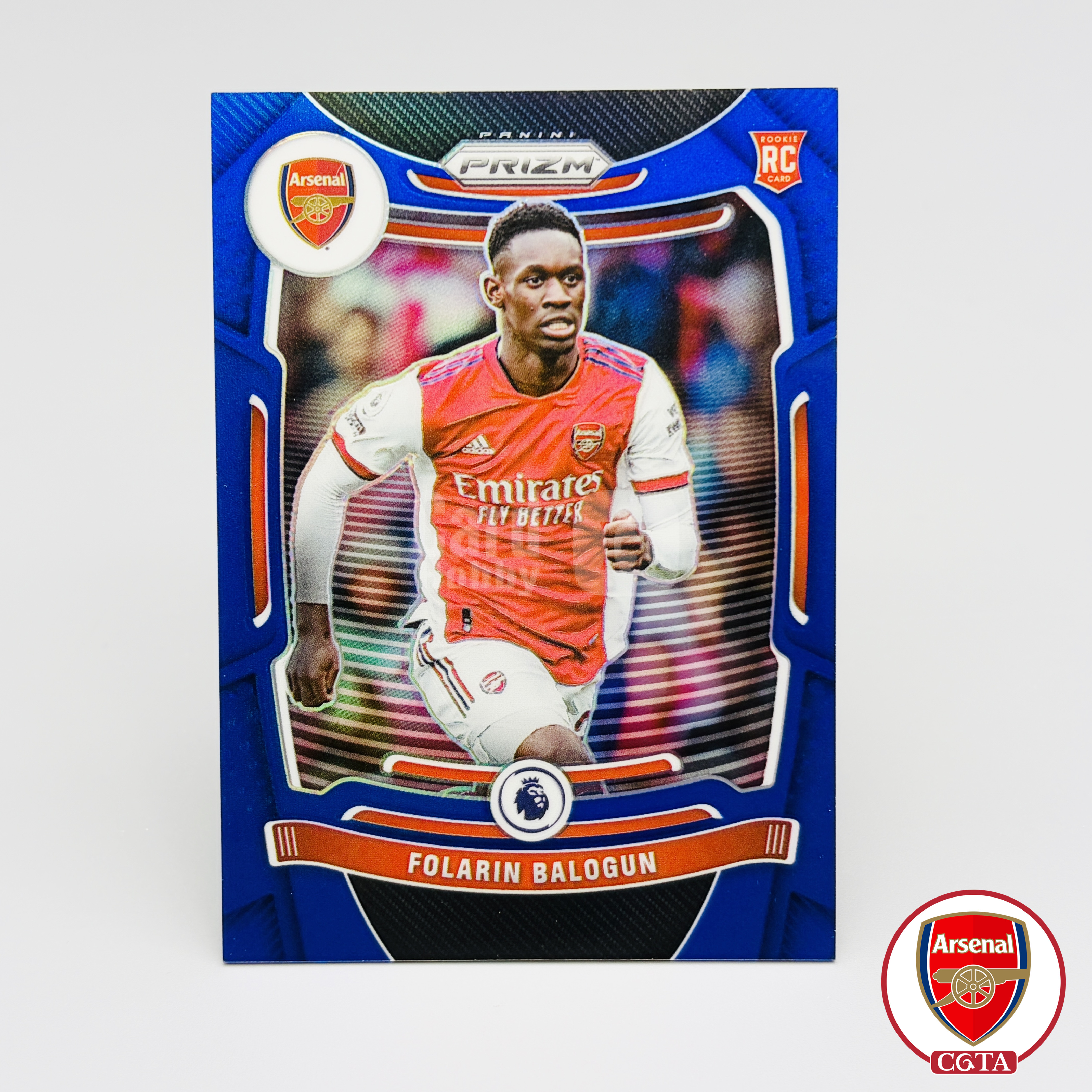 【CGTA USMNT】2021-22 Panini Prizm Folarin Balogun 157/340 Blue Base #208 RC 英超 阿森纳 巴洛贡 新秀 蓝折 细节如图 美国 摩纳哥 越秀山2648292 #Atm#