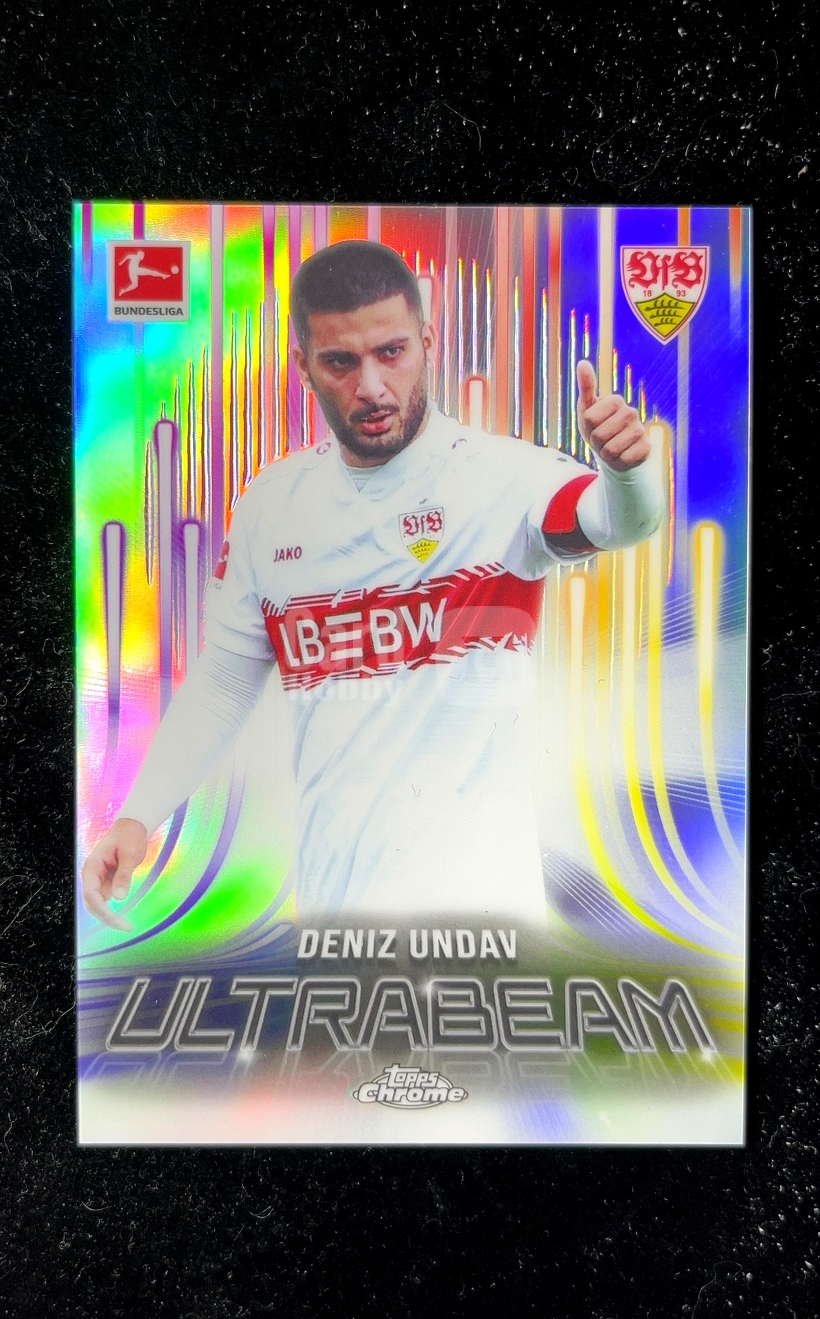 【小白1%代卖】2026 Topps Chrome 德甲 Ultrabeam 超光束特卡 DENIZ UNDAV 德尼兹·翁达夫 银折 折射 卡品如图 高价值 #UB-20 0603