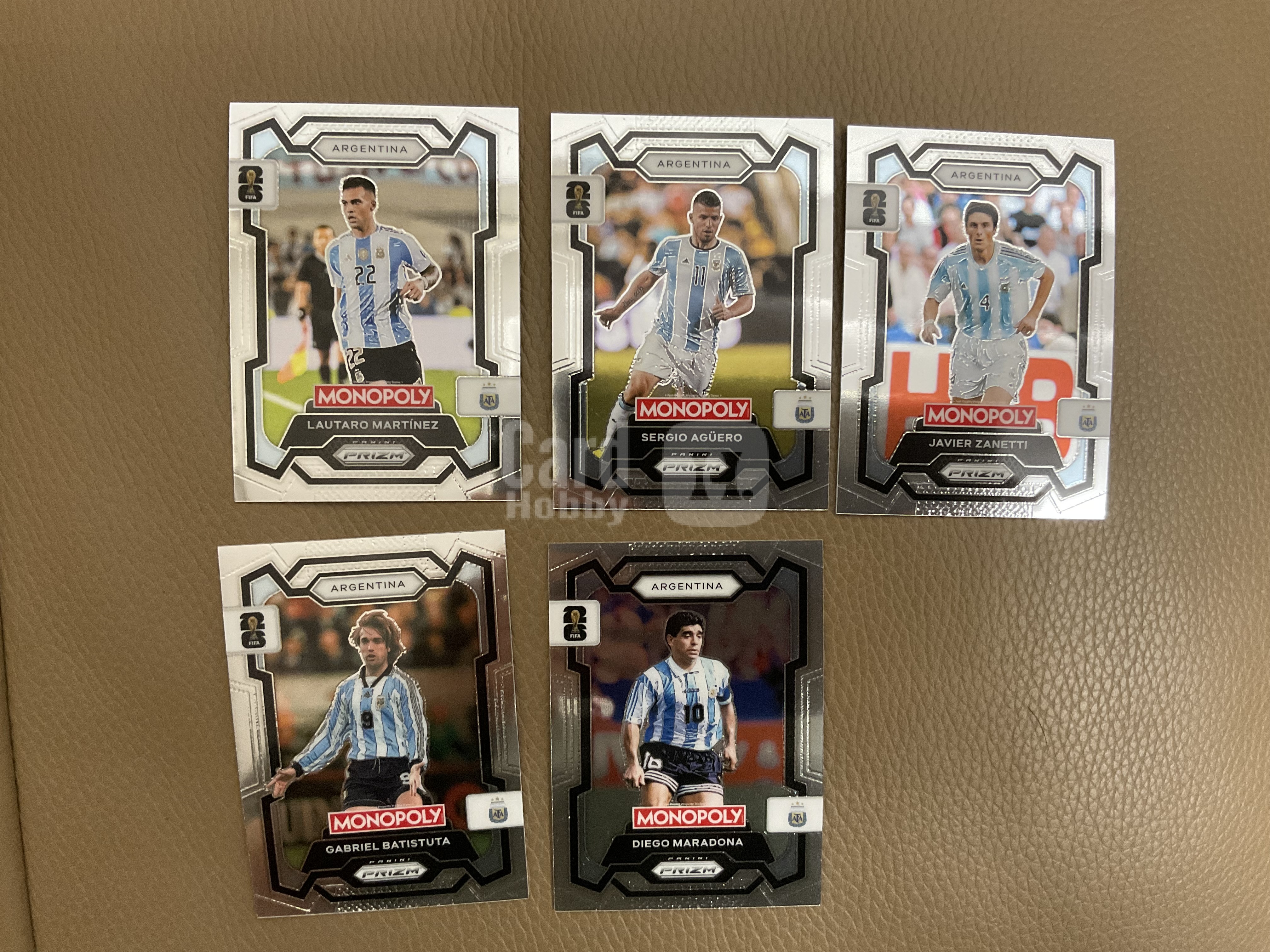 2026 Panini Prizm Monopoly Gabriel Batistuta #4 大富翁 巴蒂斯图塔 阿根廷 折射 世界杯 世界杯PZ 5lot 打包