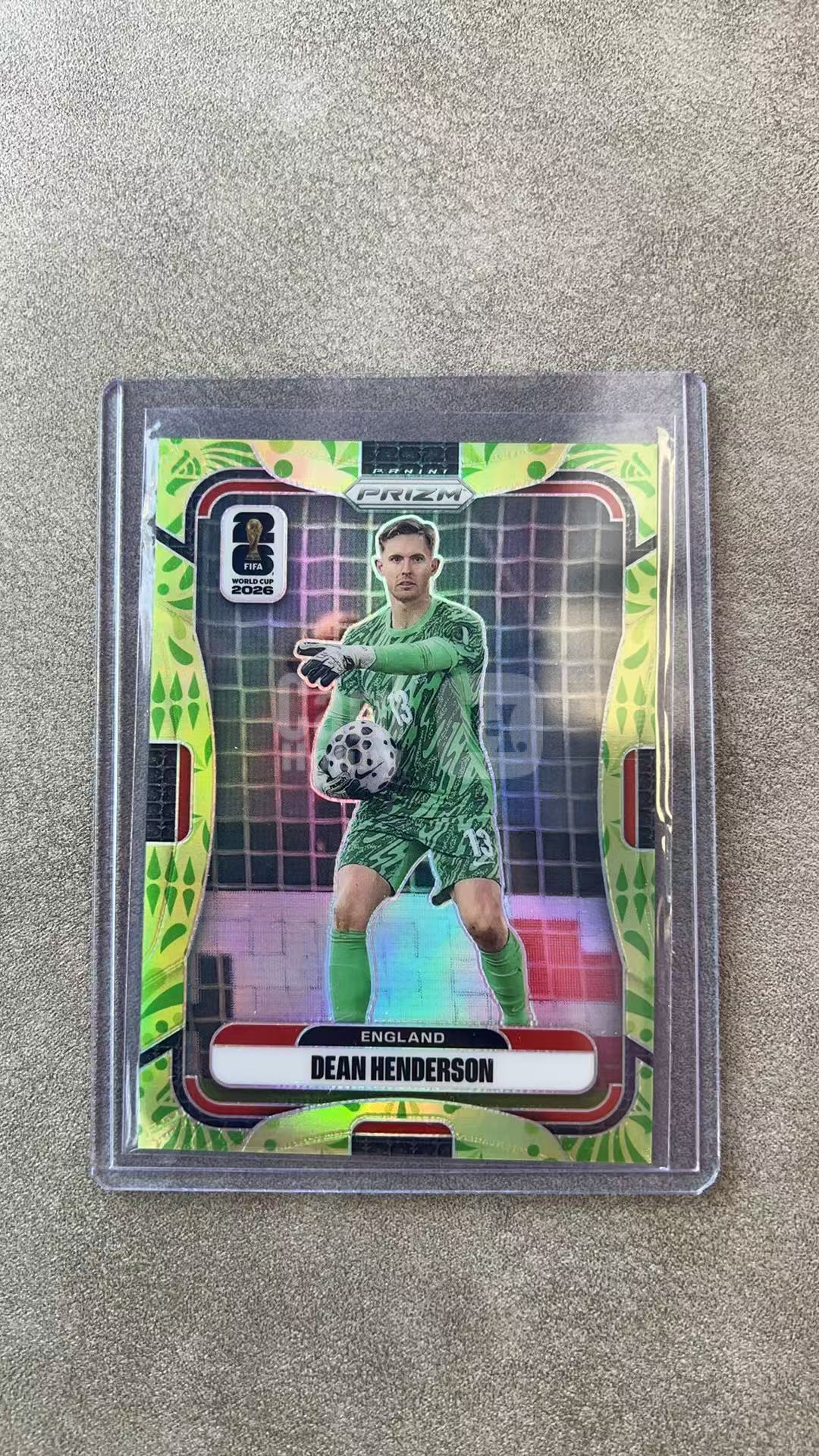 8051【330球星卡实体店代卖】2026 帕尼尼 PRIZM WORLD CUP 世界杯 Dean Henderson 迪恩 亨德森 英格兰 墨西哥鹰折 18/70编 仅顺丰寄付 (UK23)