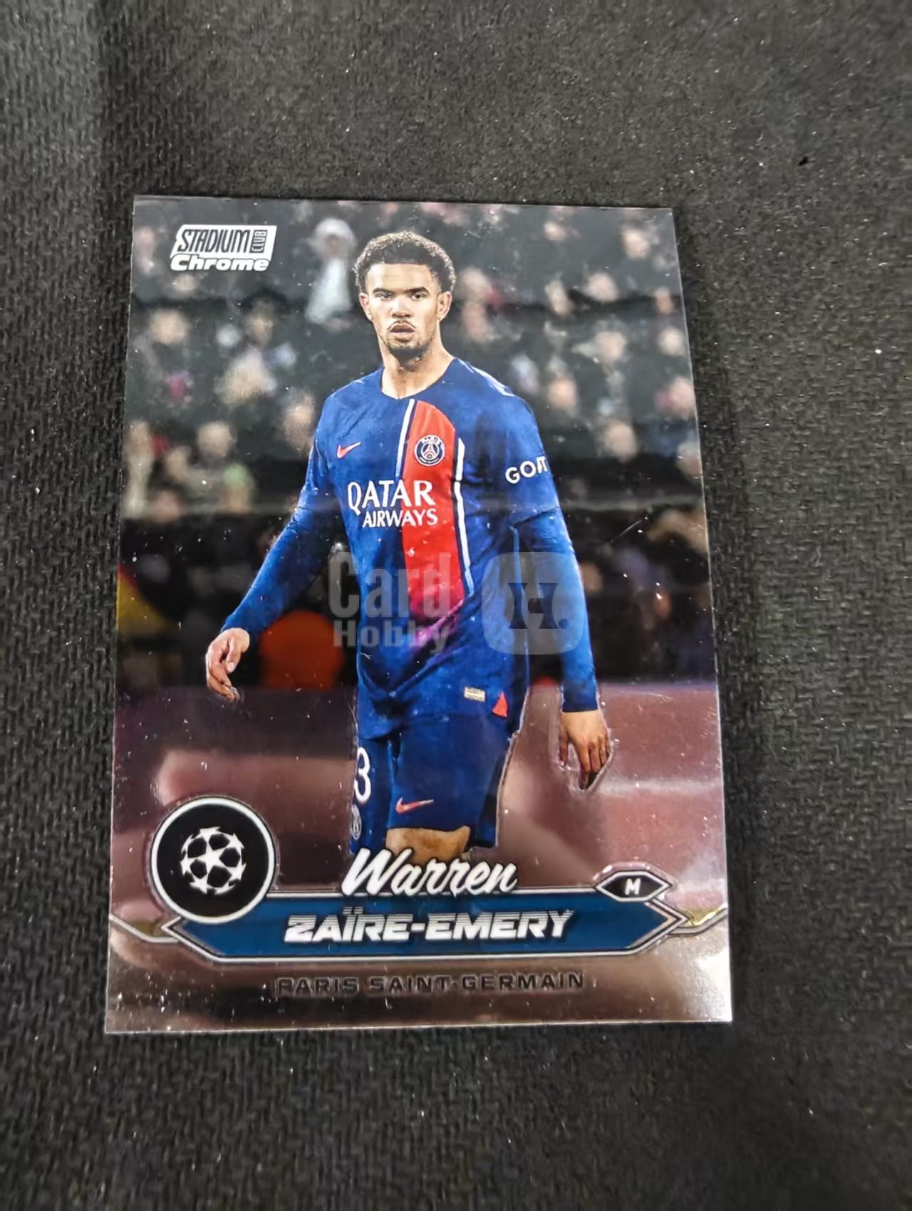 【可合并,不累计】2024 Topps Chrome Warren Zaïre-Emery 欧冠 竞技场 巴黎圣日耳曼 埃梅里 不保卡品 介意勿拍 #33