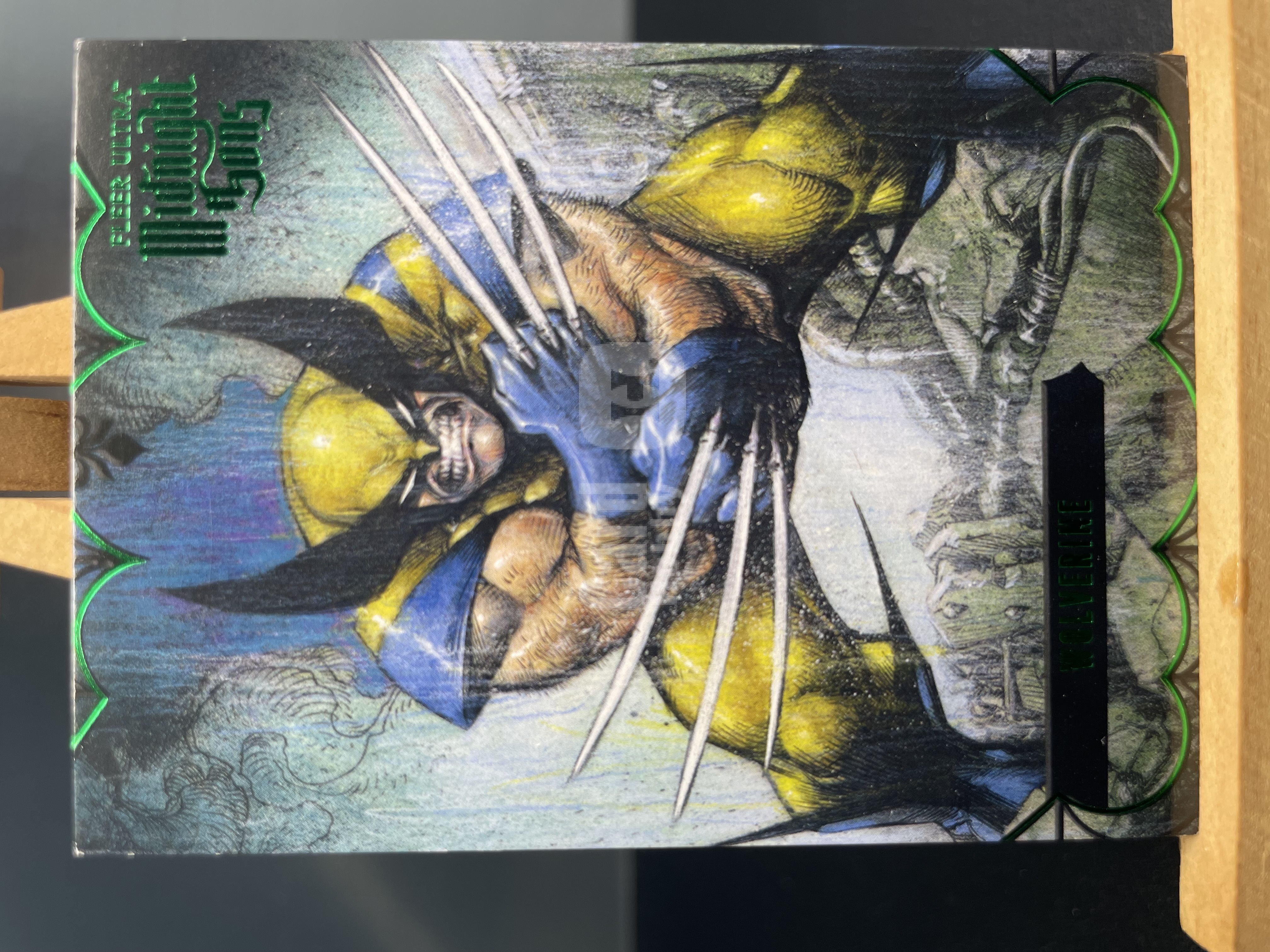 (B4)2022 FLEER 漫威 MARVEL 厚卡 BASE 金刚狼 实卡好看 收藏凑套必备 卡品如图 !!!