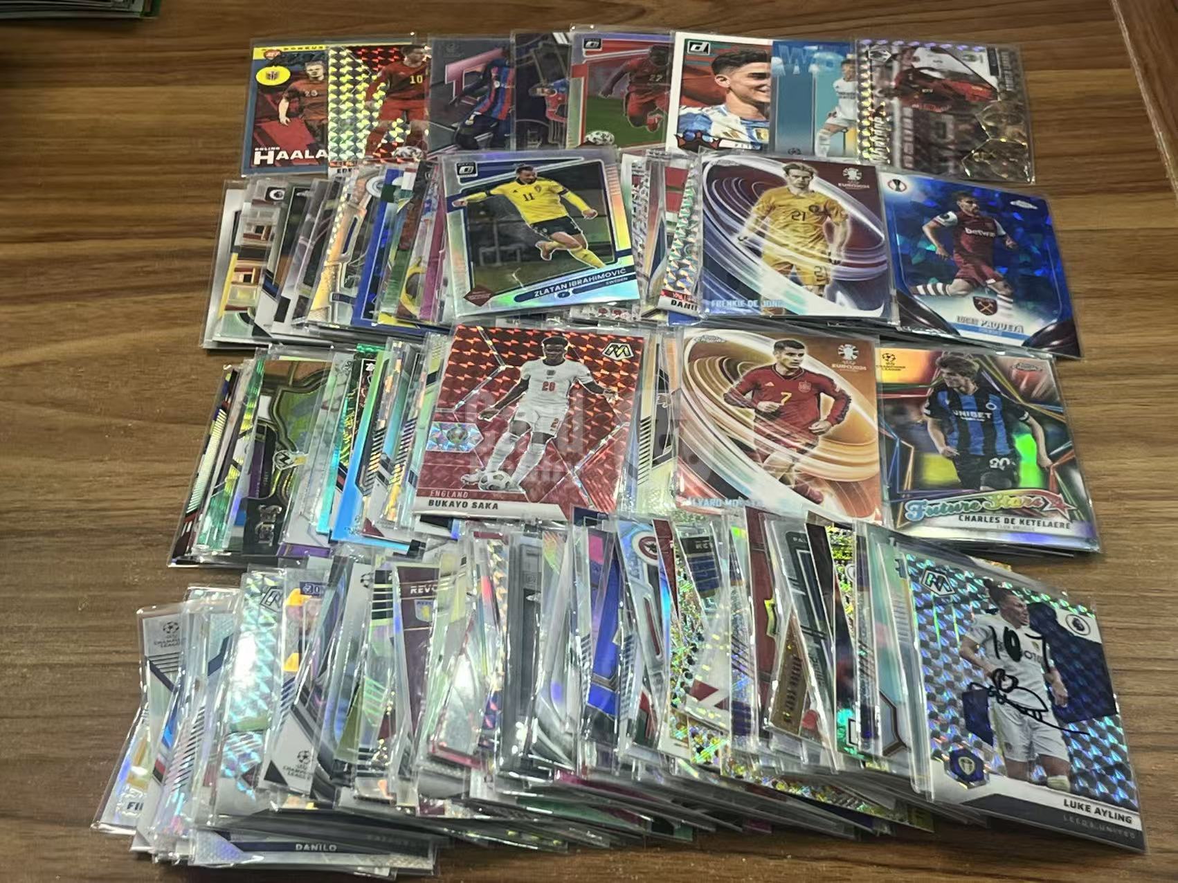 2024 Topps TOPPS Erling Haaland 萨卡 德容 哈兰德 阿尔瓦雷斯 等好人 特卡 折射 打包LOT 卡品不保【ZYP代拍】代号D