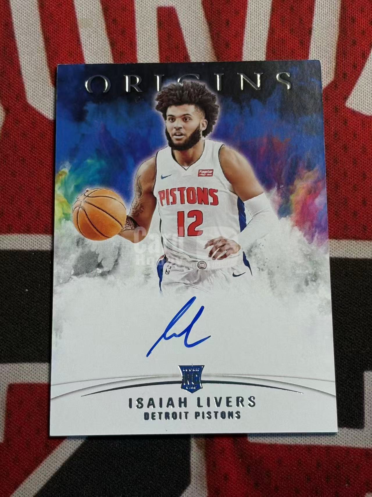 2021-22 PANINI ORIGINS Isaiah Livers 起源系列 活塞 新秀RC 以赛亚利弗斯 签字卡 卡签 专收凑套必备【烂臭嘴拍卖】
