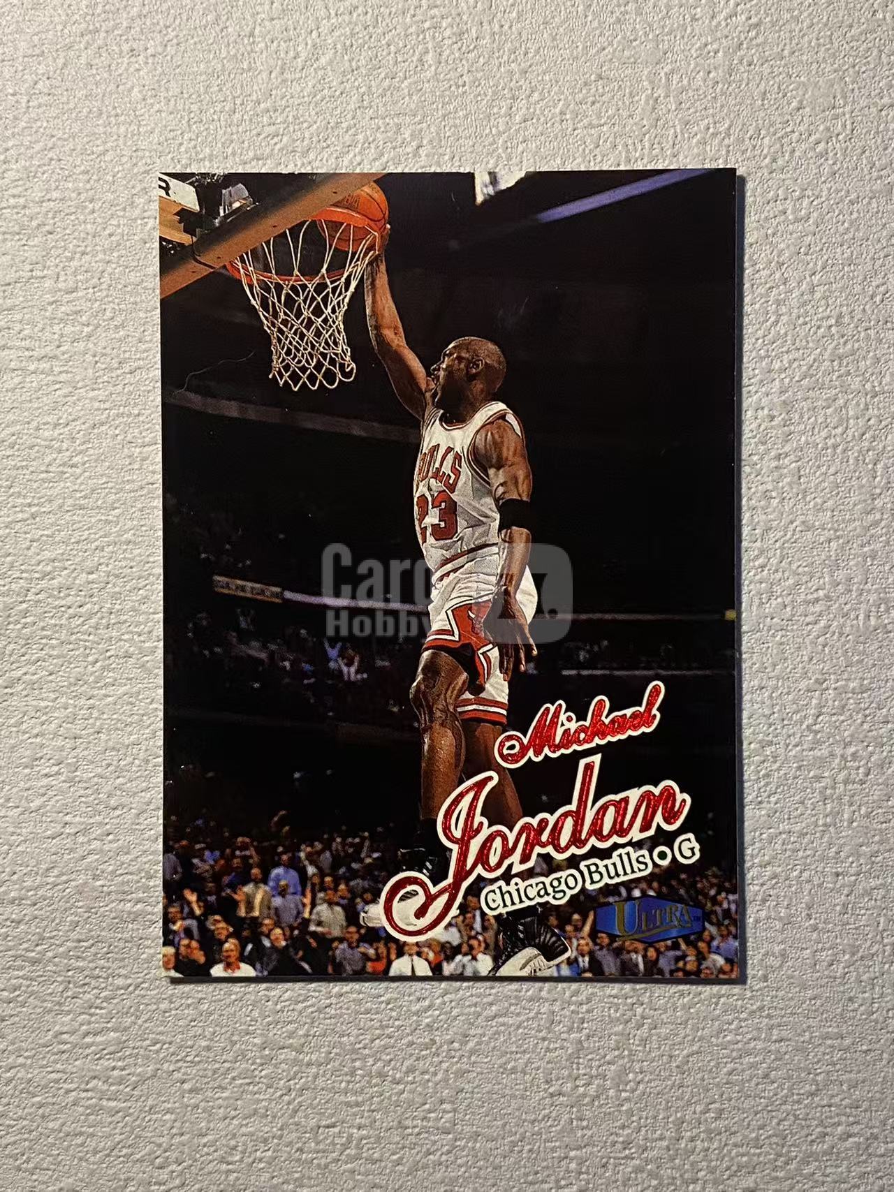 1997 Fleer Ultra Michael Jordan 公牛 迈克尔 乔丹 篮球之神 ssp 大比例 特卡 艺术字 经典选图 经典老卡 专收必备