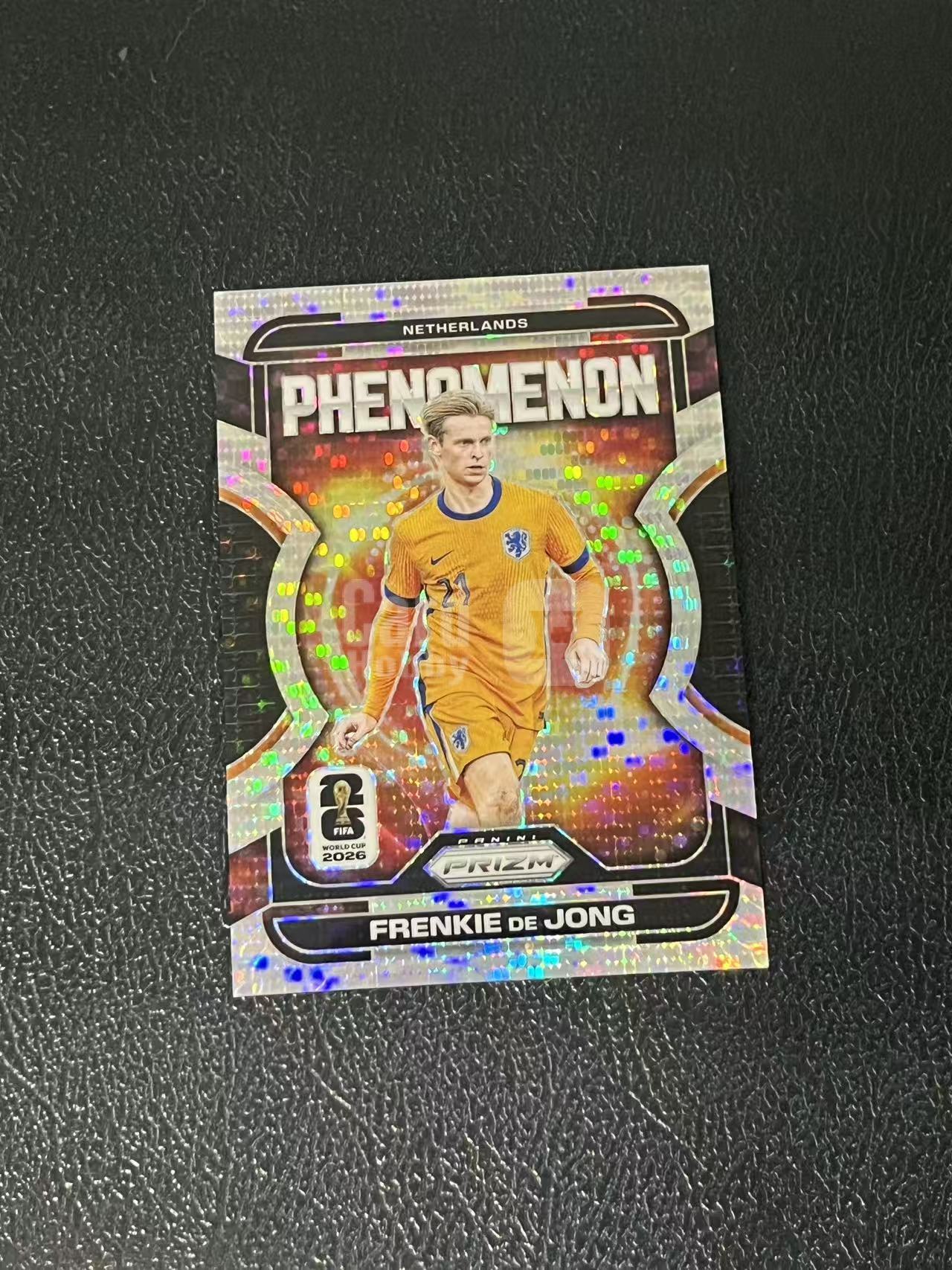 2026 Panini World Cup Prizm Frenkie de Jong 德容 特卡 脉冲折 荷兰 世界杯 银折 实卡精美 卡品如图 LA-5