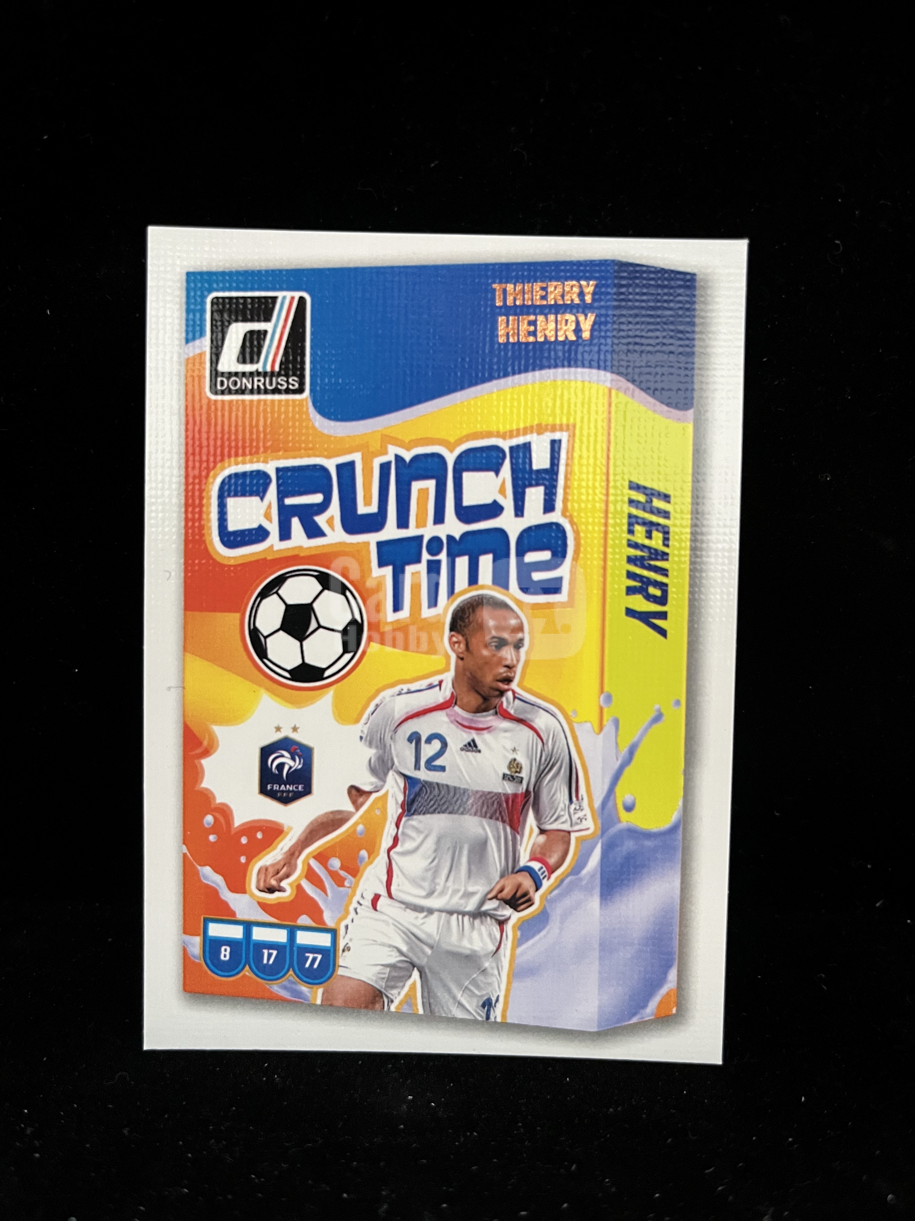 免费代拍 2024 Donruss International 亨利 Thierry Henry Crunch Time 卡品如图#F323