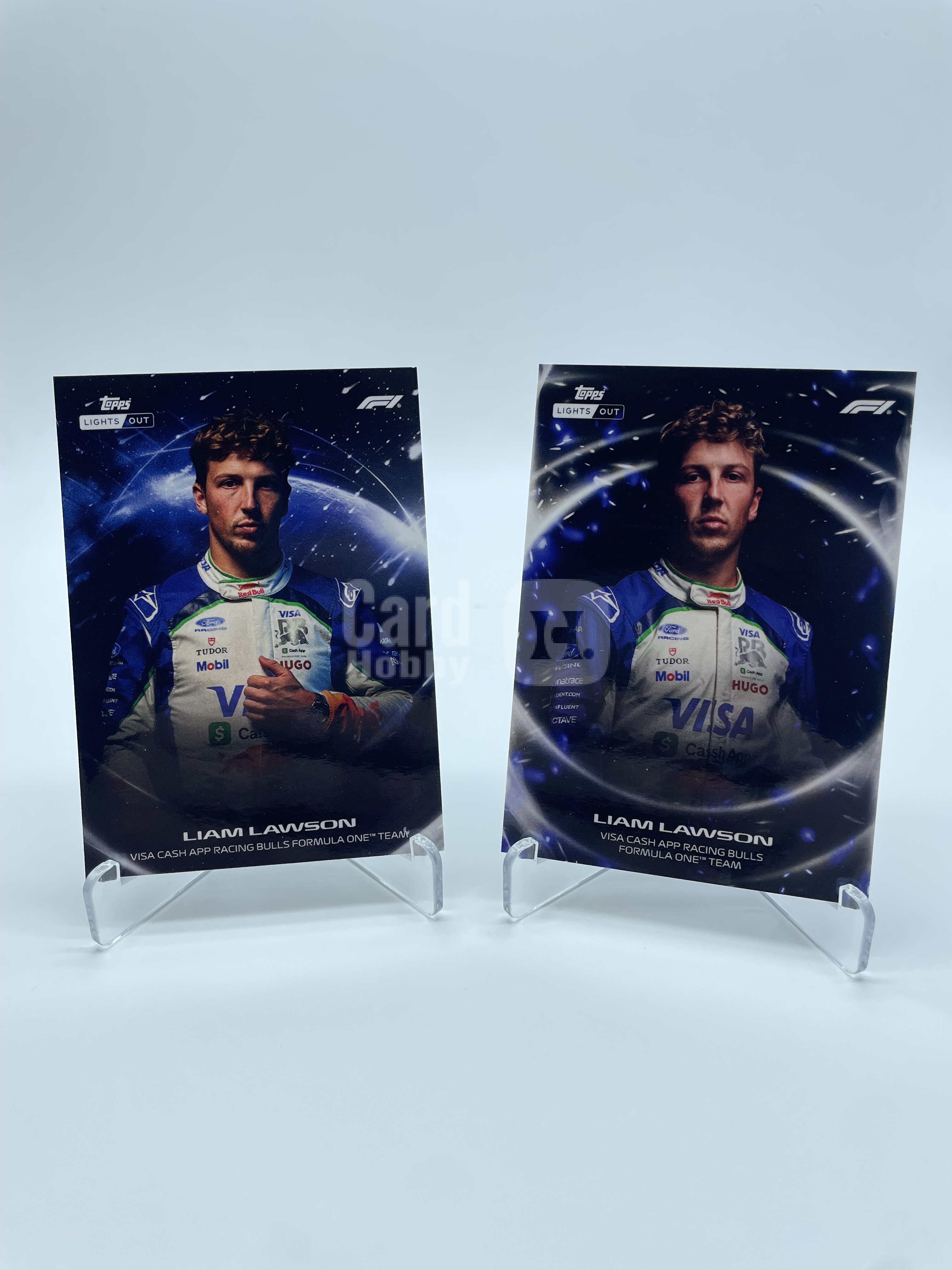 2026 Topps Lights Out Liam Lawson 【Simple】F1 熄灯 利亚姆 劳森 小红牛 AUTO 特卡 两张打包 lot 凑套必备 不保卡品