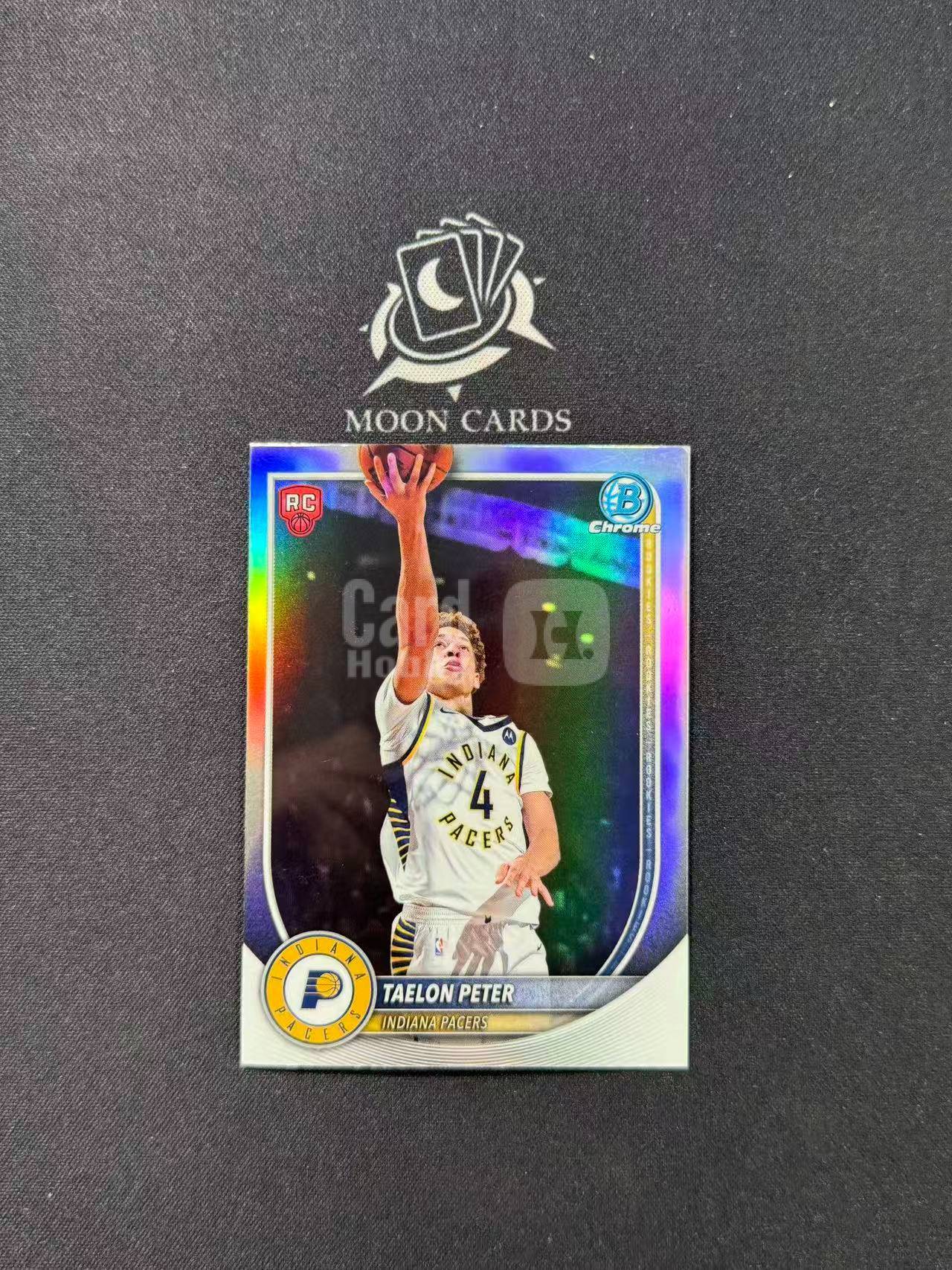 【梦卡拍卖】2025-26 Topps Bowman Taelon Peter 步行者 新秀rc 泰伦 彼得 银折 红rc标 #DD# A05
