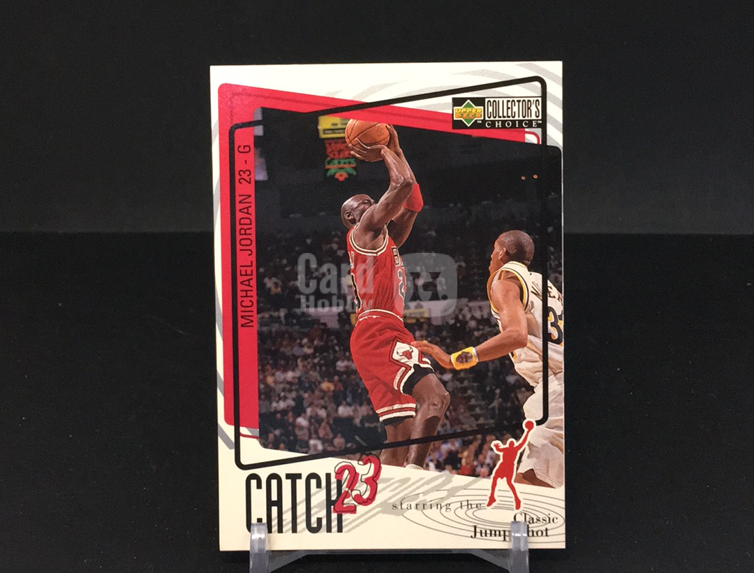 【DC拍卖】4.27CR7(微瑕)1997 Upper Deck Collector's Choice #192 迈克尔・乔丹 经典跳投特卡 公牛队
