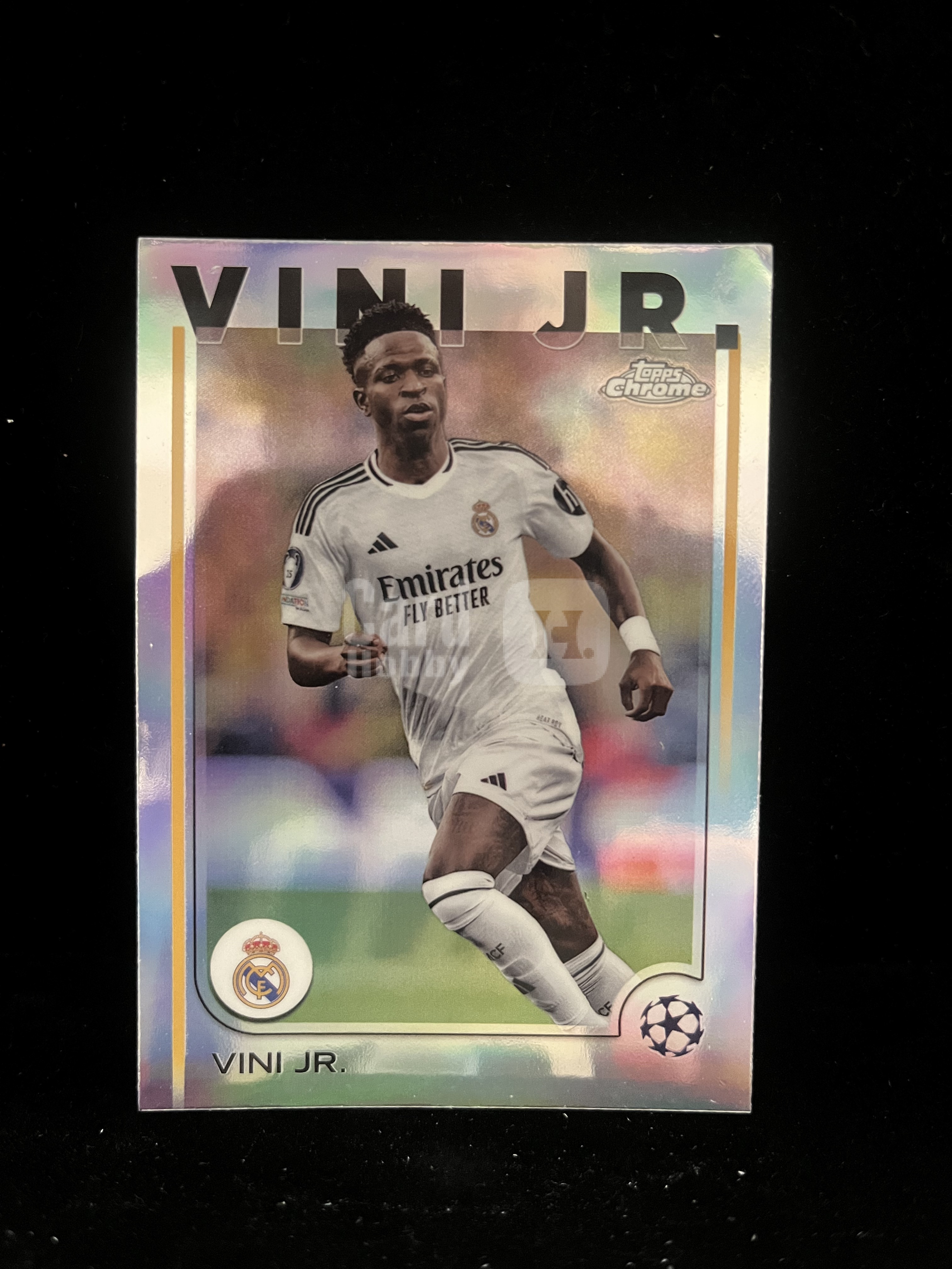 免费代拍 2025 Topps Chrome 欧冠 维尼修斯 Vinicius Junior 折射 卡品如图#B172