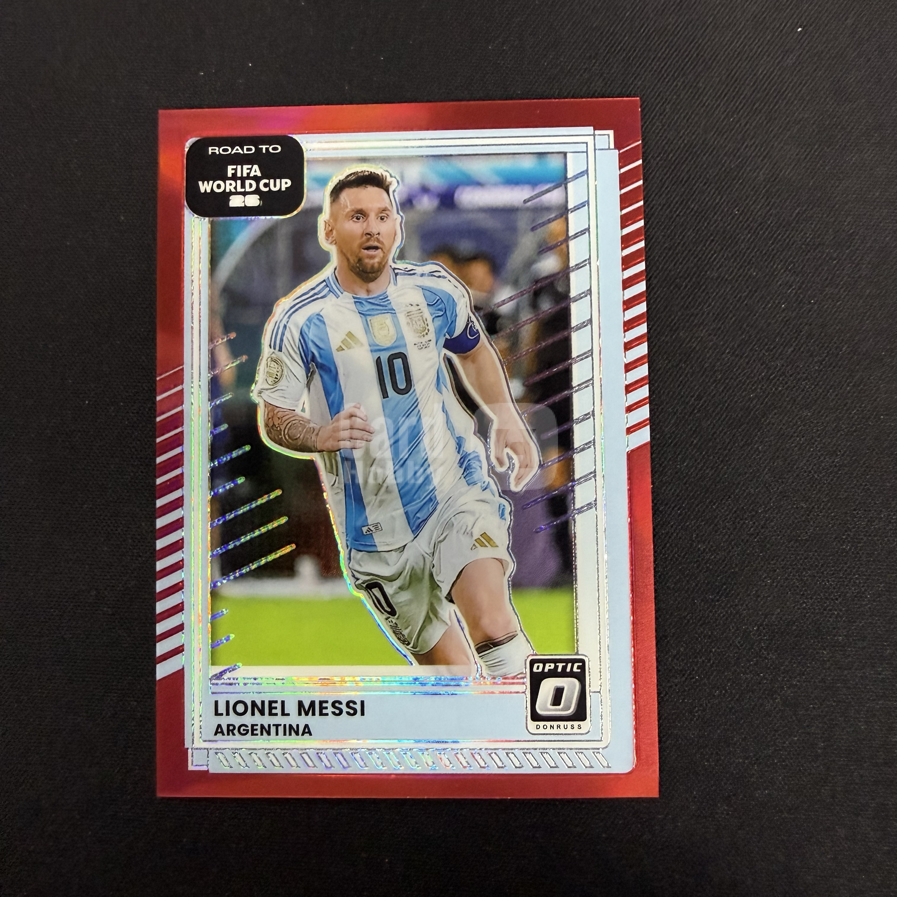 2026 Panini Donruss Lionel Messi 【SC拍卖】杜蕾斯 世界杯 梅西 阿根廷 159/199编 瑕疵如图收藏必备(雪糕)
