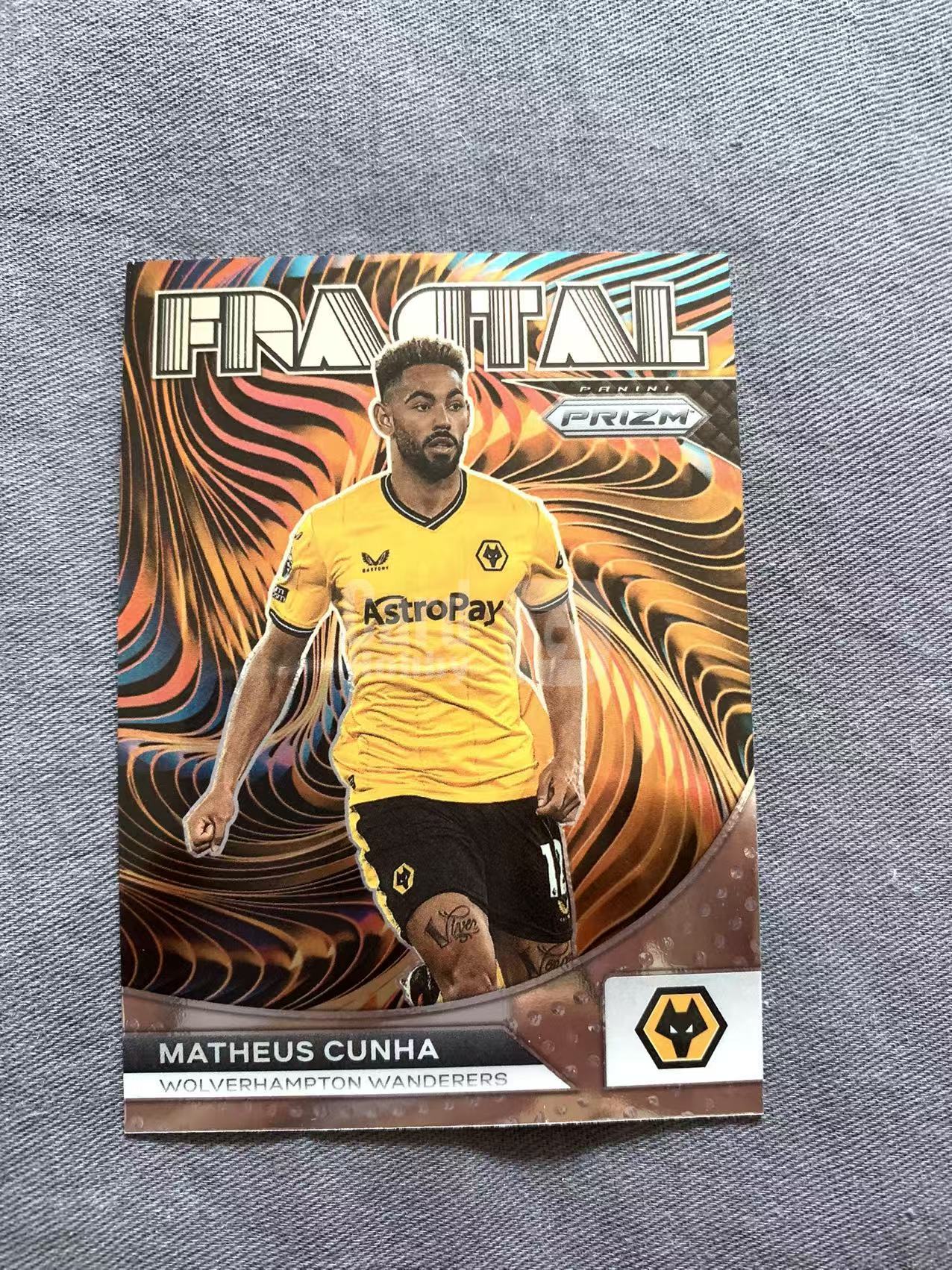 2024-25 Panini Prizm Matheus Cunha 英超 PZ 狼队 曼联 库尼亚 狼王 特卡 base 收藏必备 维稳